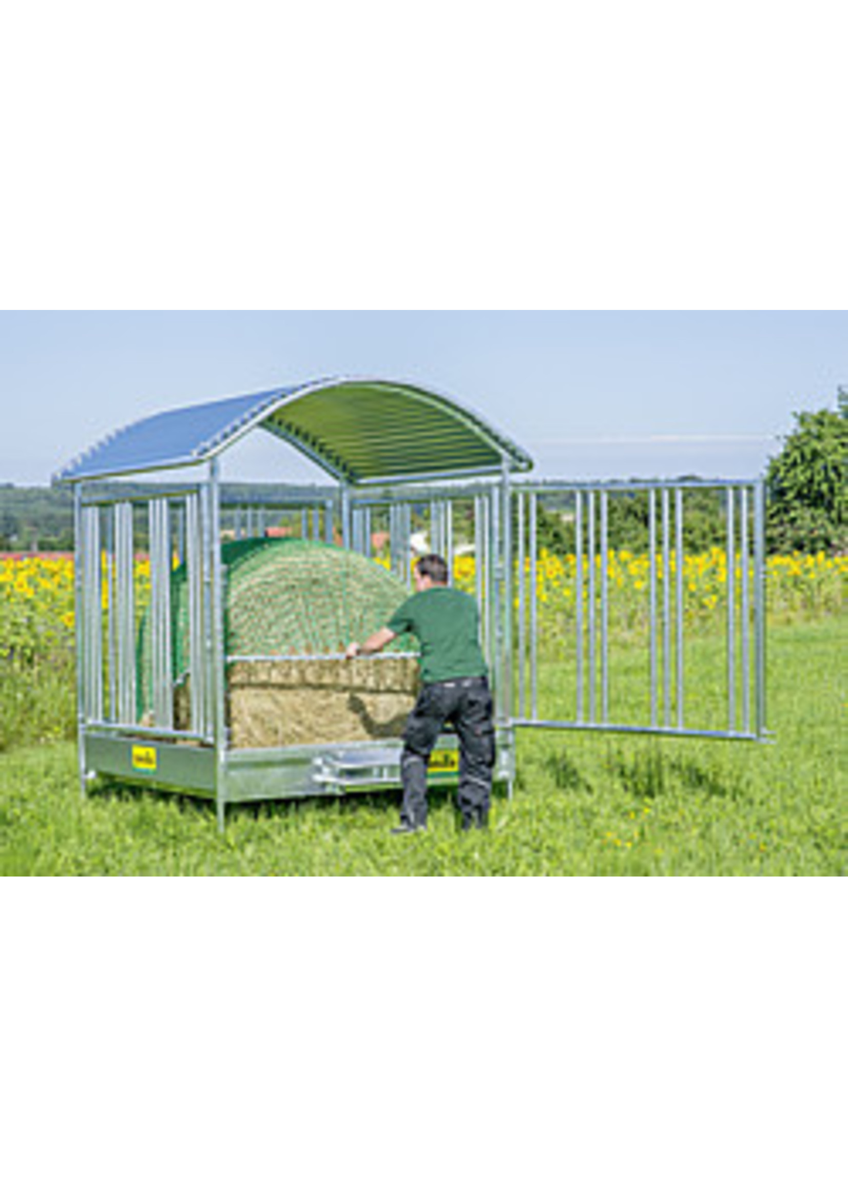 Patura Frame for feed saving net for pro square rack