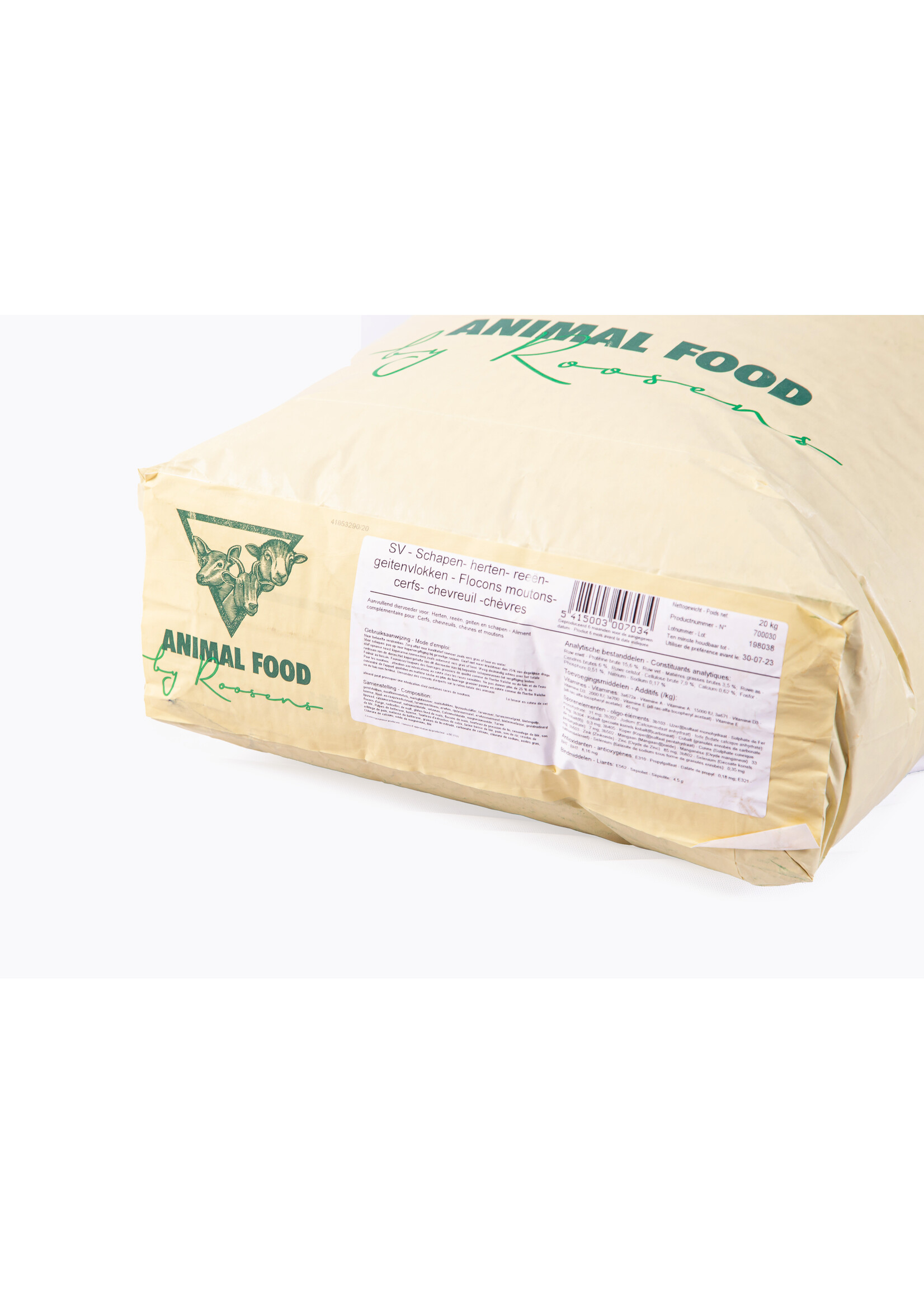 Roosens Schapen- en Geitenmengeling 20kg | Evenwichtige voeding voor schapen en geiten