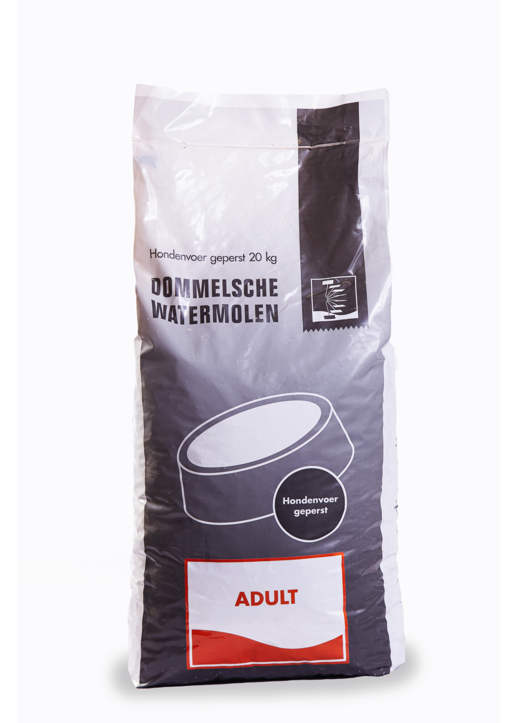 DW Adult Geperst 20kg | Geperste hondenvoeding voor volwassen honden | De Hagedoorn