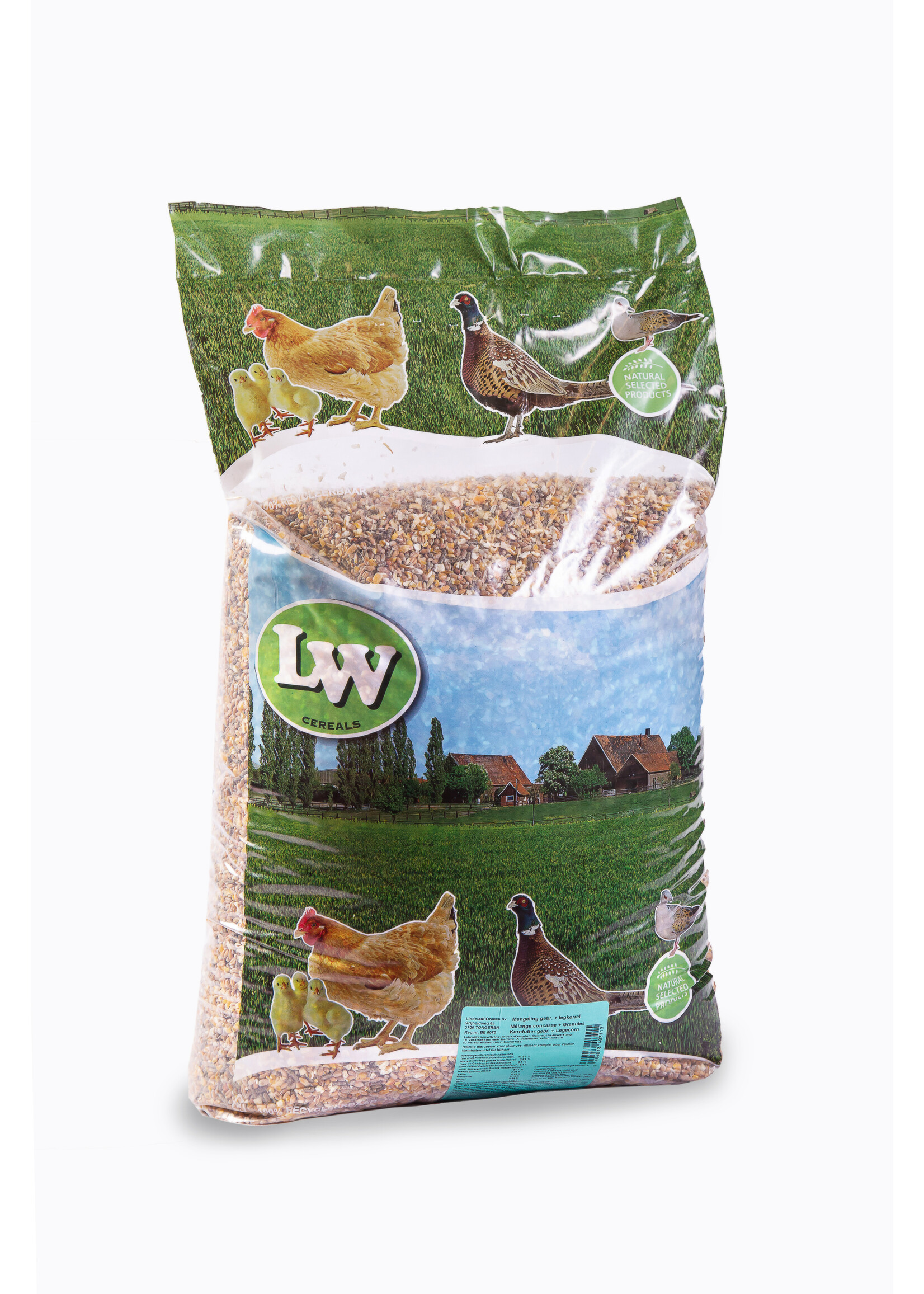 LW Legmengeling Kip 20kg | Volwaardige graanmengeling voor gezonde legkippen en een goede eiproductie