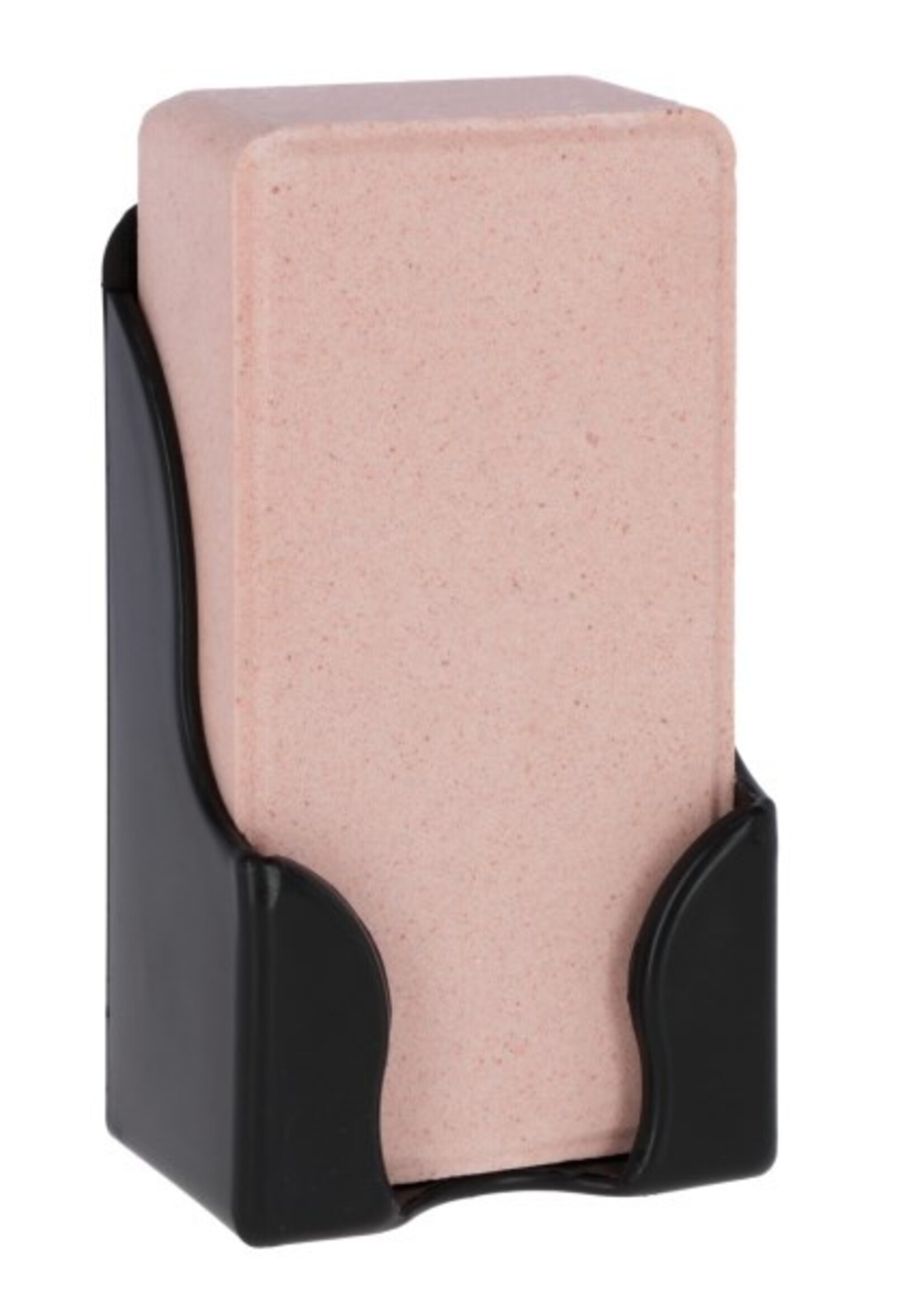 Lick stone holder plastic for angular stones