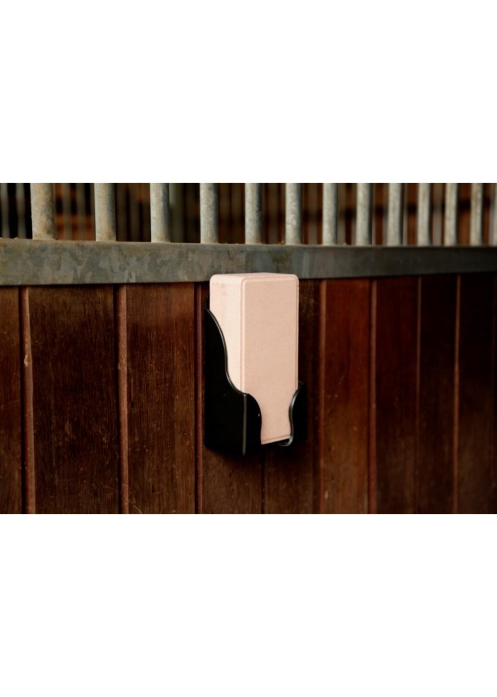 Lick stone holder plastic for angular stones