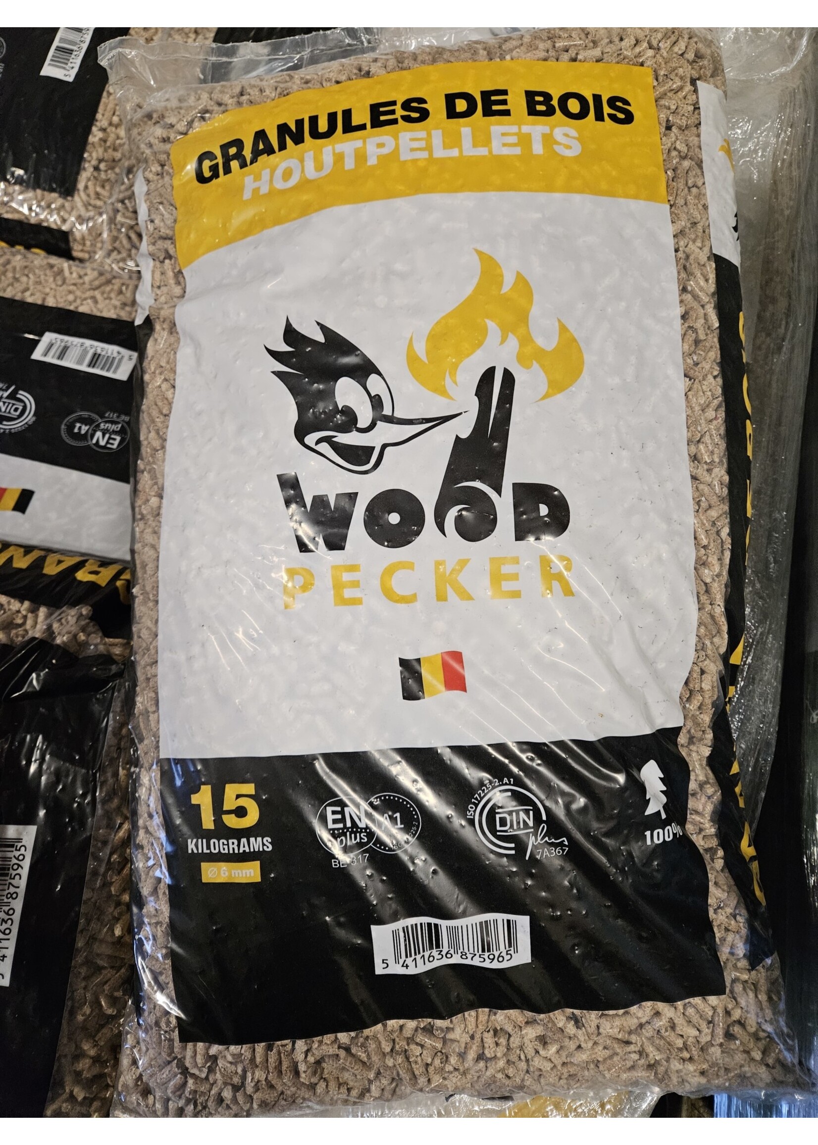 Houtpellets 15 kg