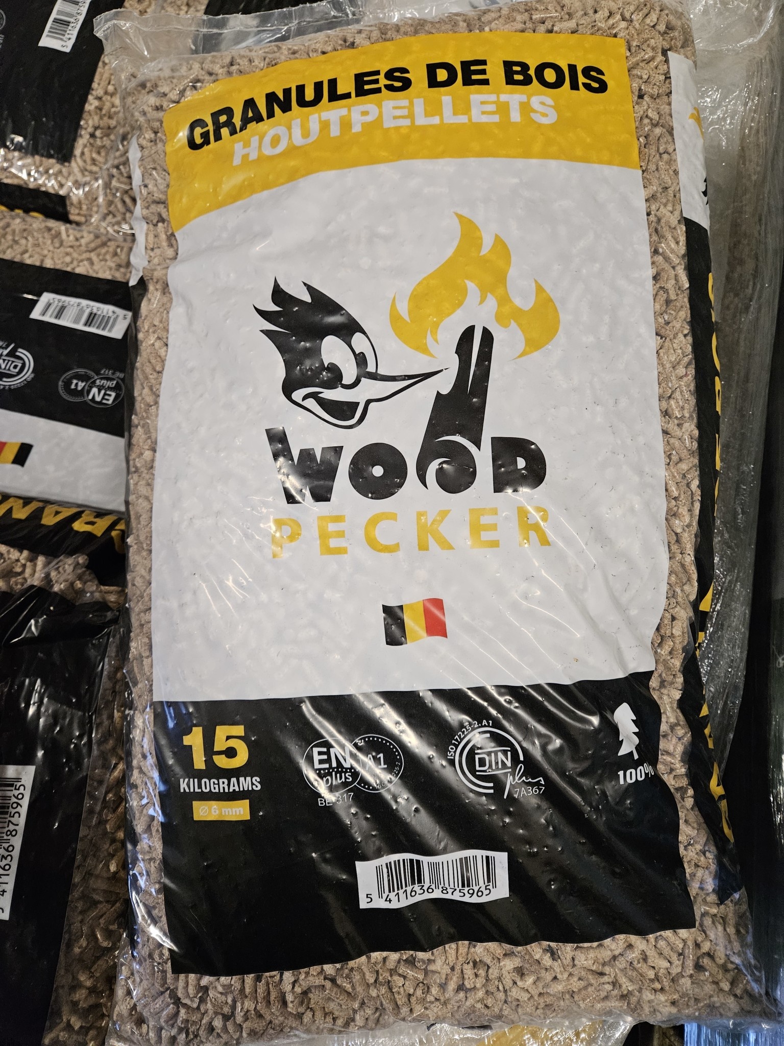 Granulés Pellets De Chêne Et Hêtre 15kg Ou 30kg Pour Fumoir Et Grill - Marque Flameup - Neuf
