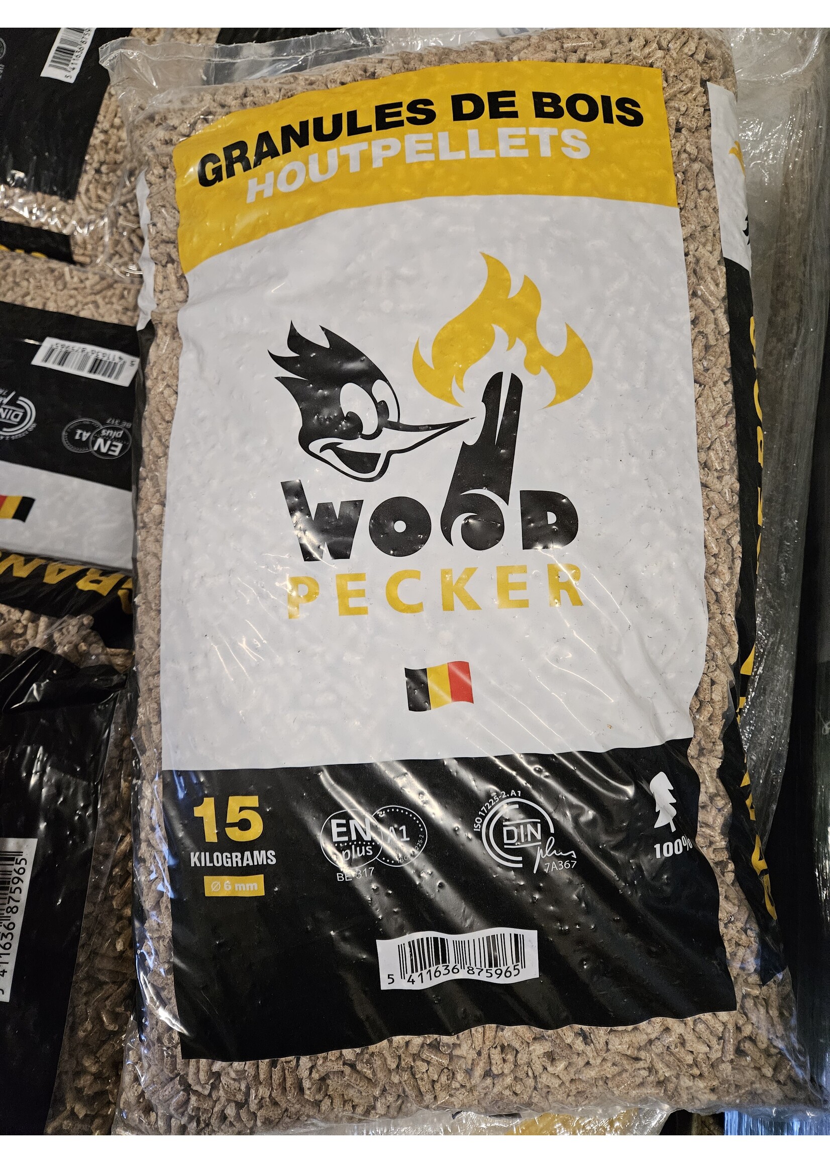 Pellets de bois Palette 1050 kg