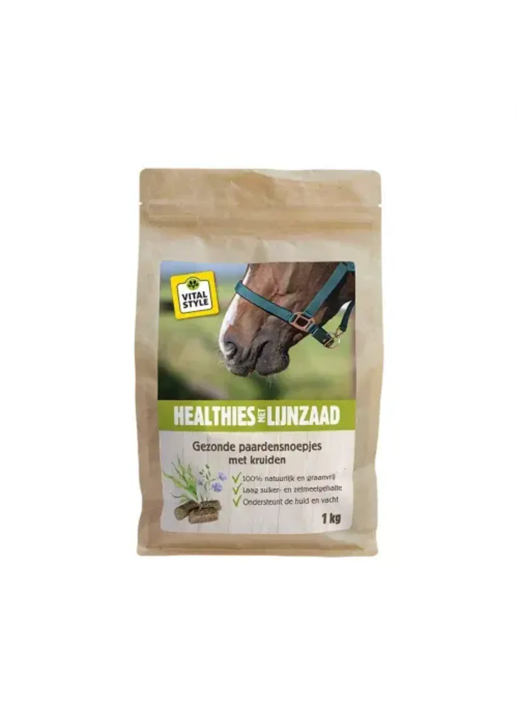 Vitalstyle Vitalstyle Healties  met lijnzaad 1kg