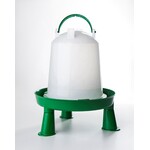 Flamingo Drinkklok met pootjes Twist Groen & wit 3L