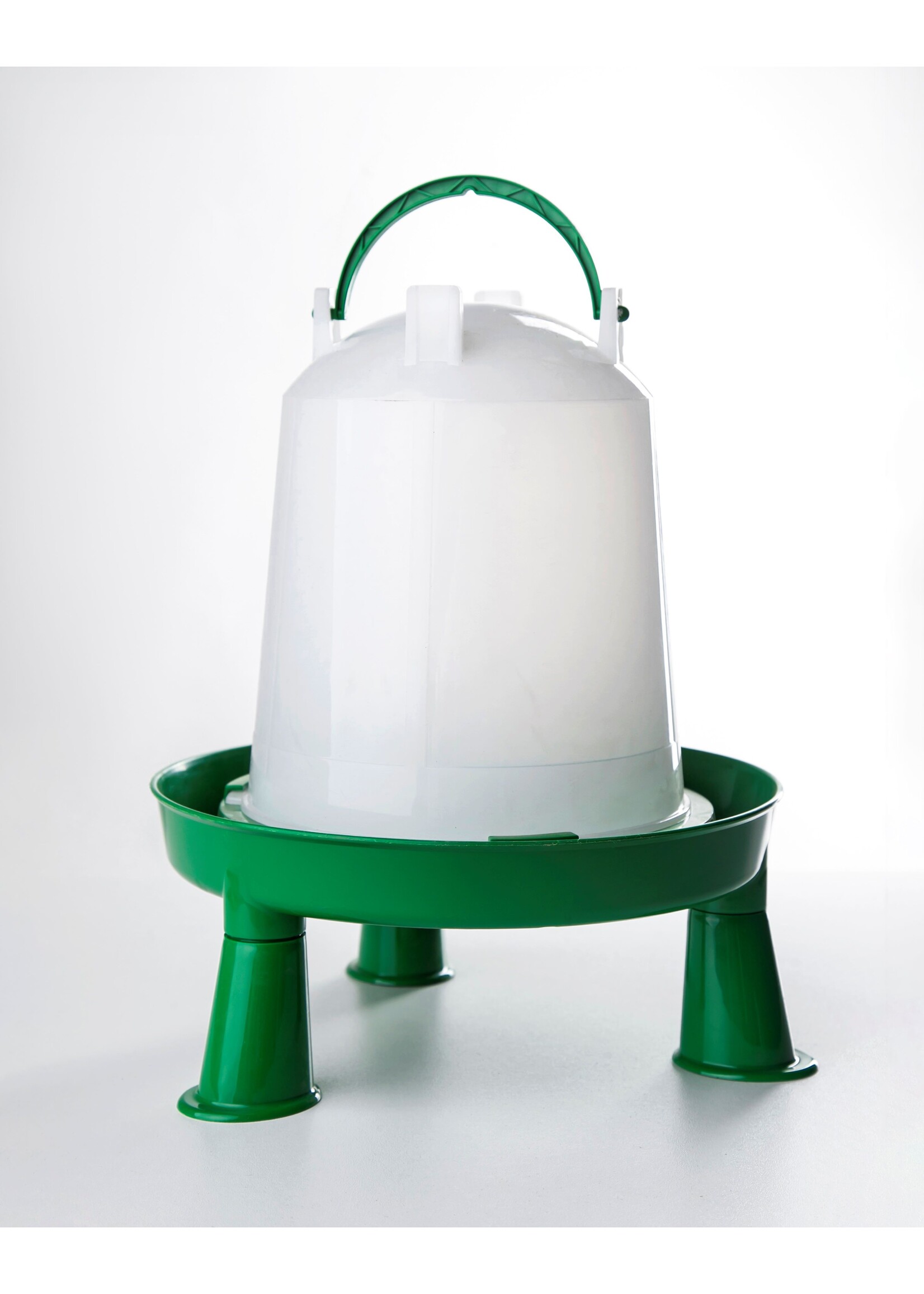 Flamingo Cloche à boire avec pieds Twist Vert et blanc 3L