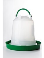 Cloche à boire Twist vert et blanc 3L