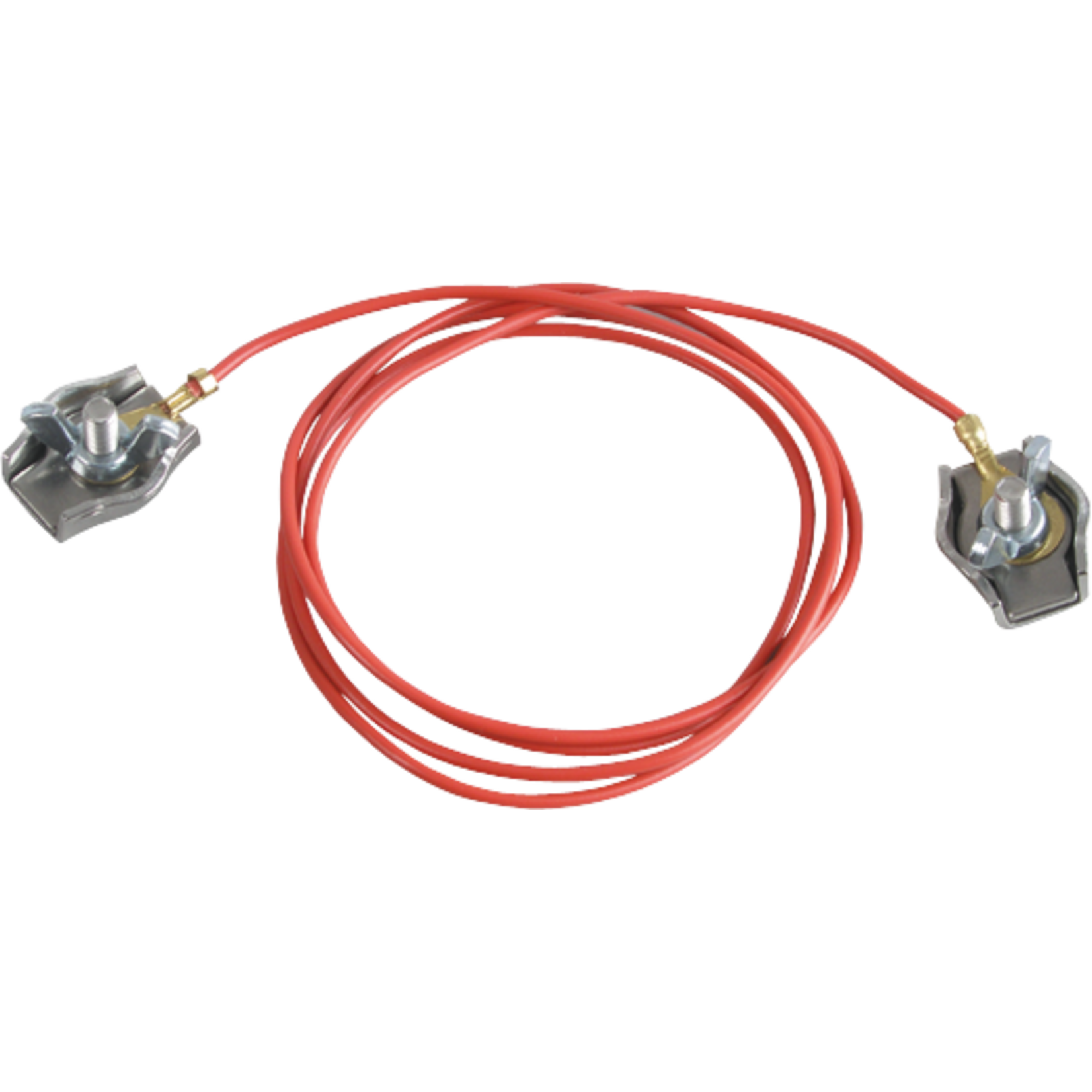 Patura Câble de raccordement du cordon 2 pinces à cordon en acier inoxydable