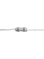 Patura PTR Cordverbinder, voor cord  tot 6mm gegalv. (5st/pak)