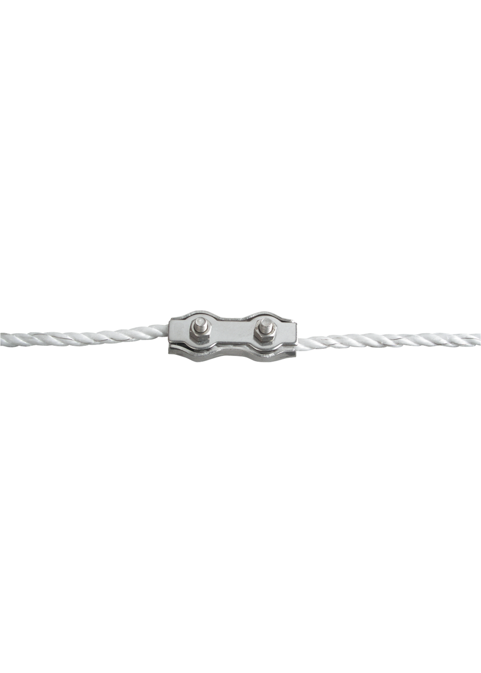 Patura Cord fastener, for cord up to 6 mm galvanised (5pcs/pack)