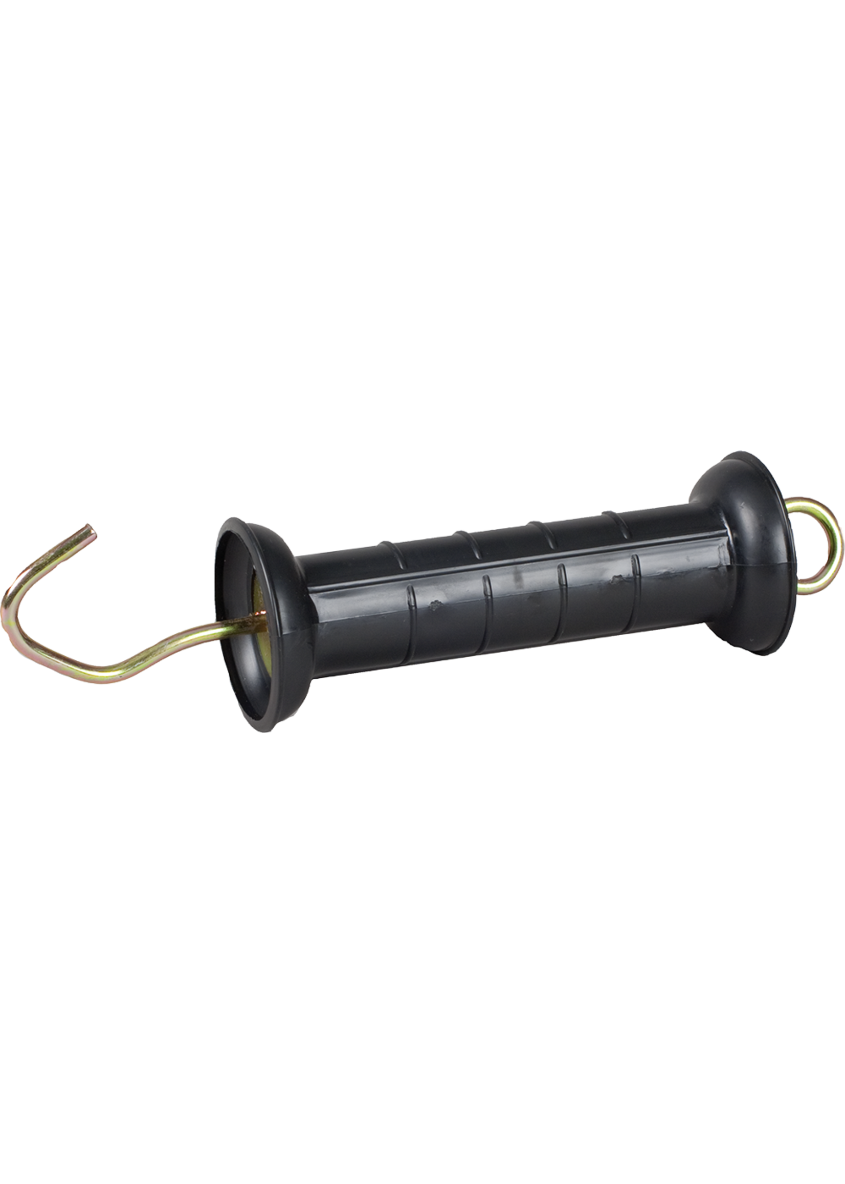 Patura Gate handle hook, pull restrictor black