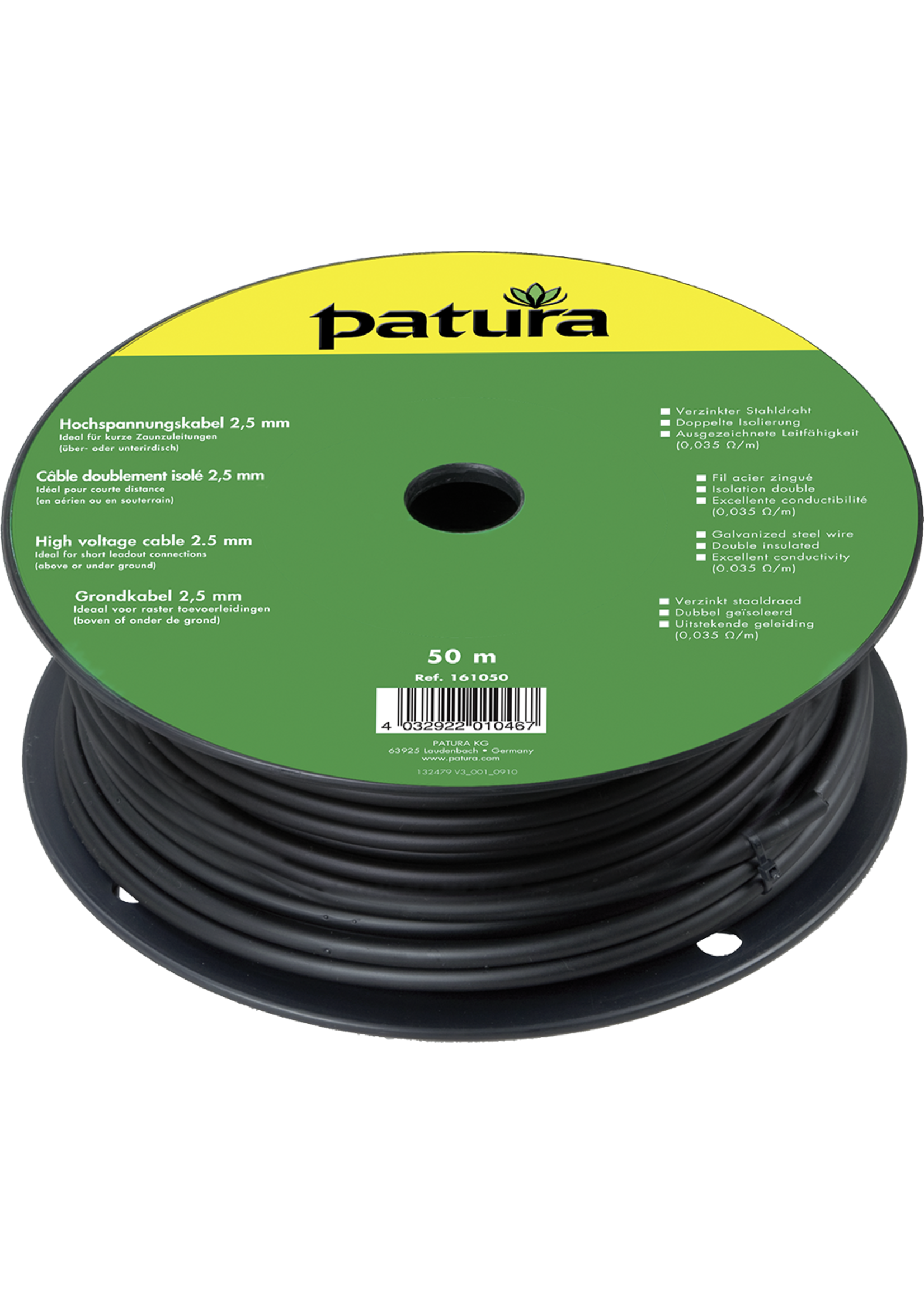 Patura PTR Grondkabel 2.5mm 50m bundel