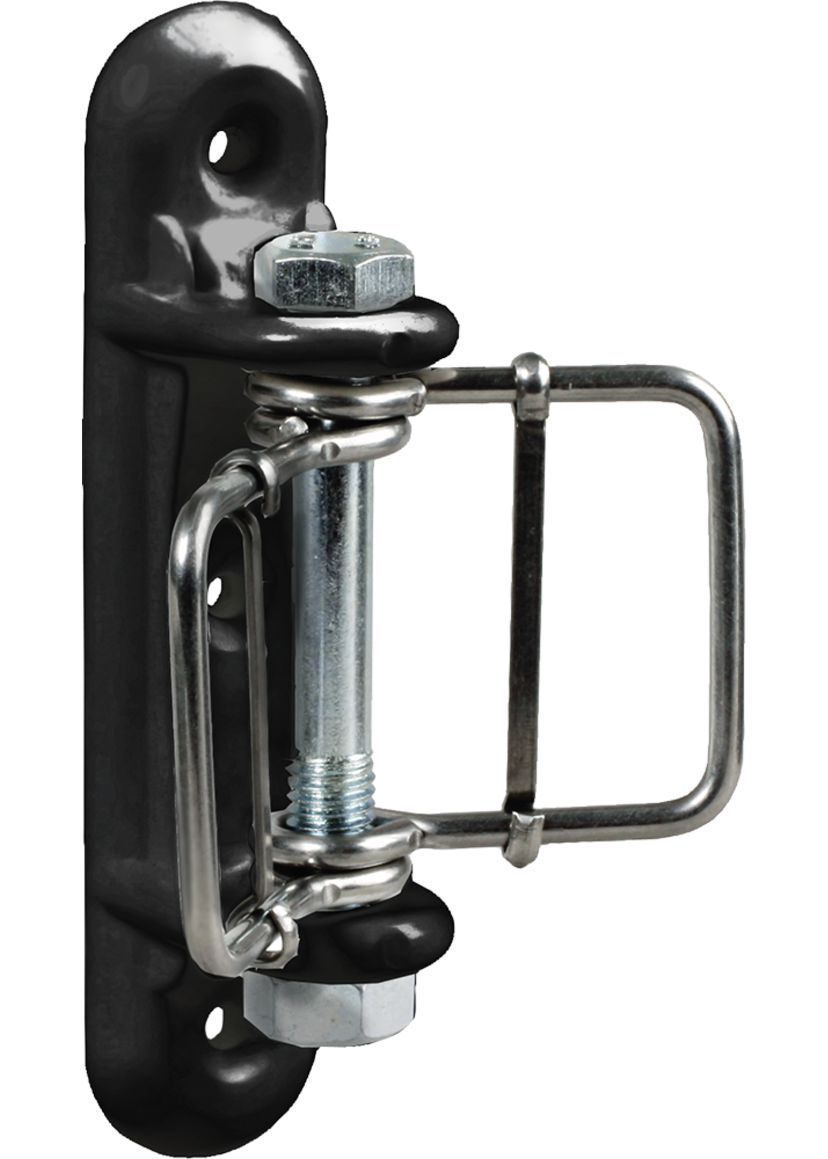 Patura Ribbon Corner Insulator with 2 brackets black for 40mm ribbon (3pcs/pack)