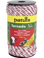 Patura Tornado XL plastic wire blue/white 1000m