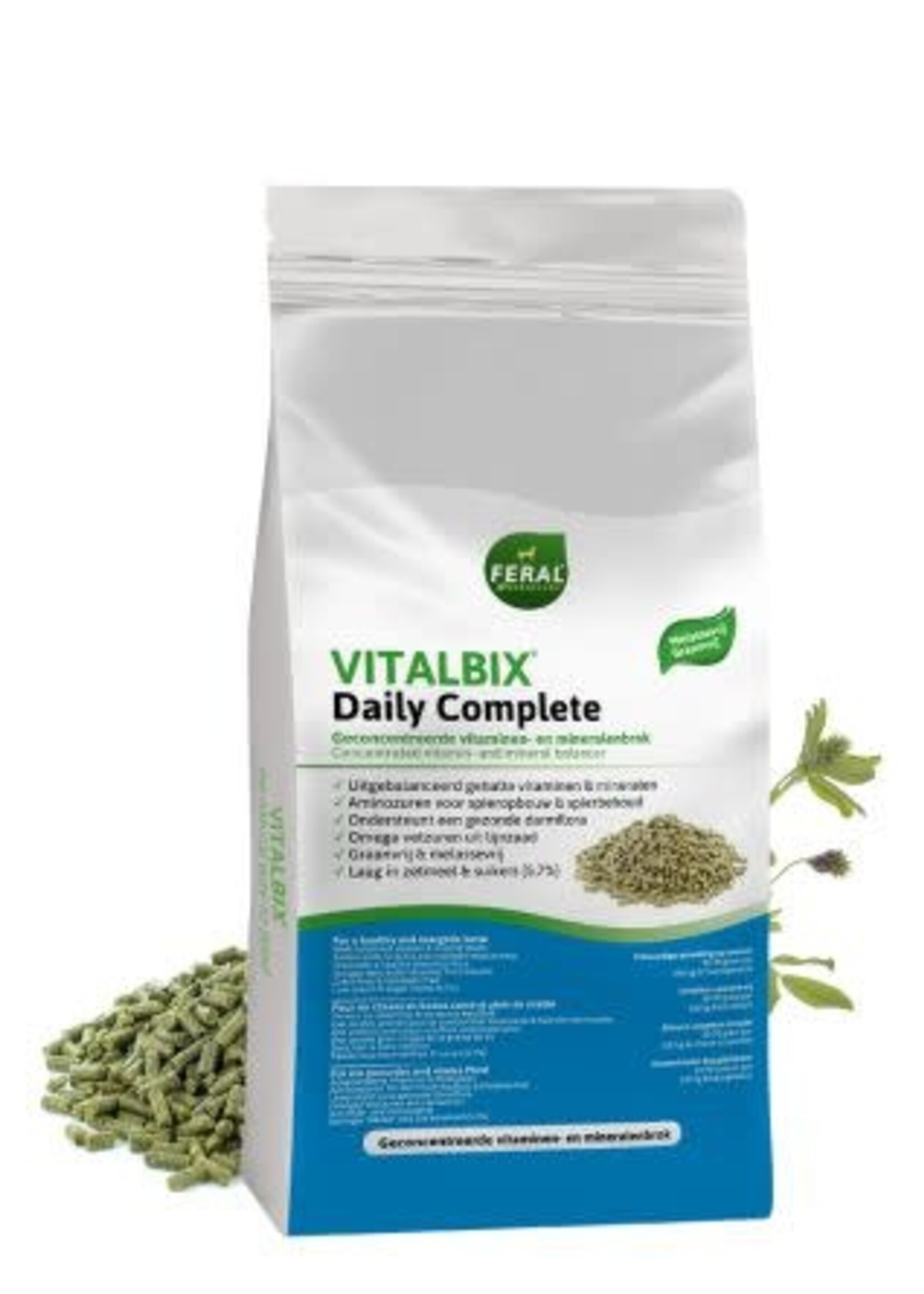 Vitalbix Vitalbix Daily Complete Original 14 kg – balancer voor aanvulling op ruwvoer