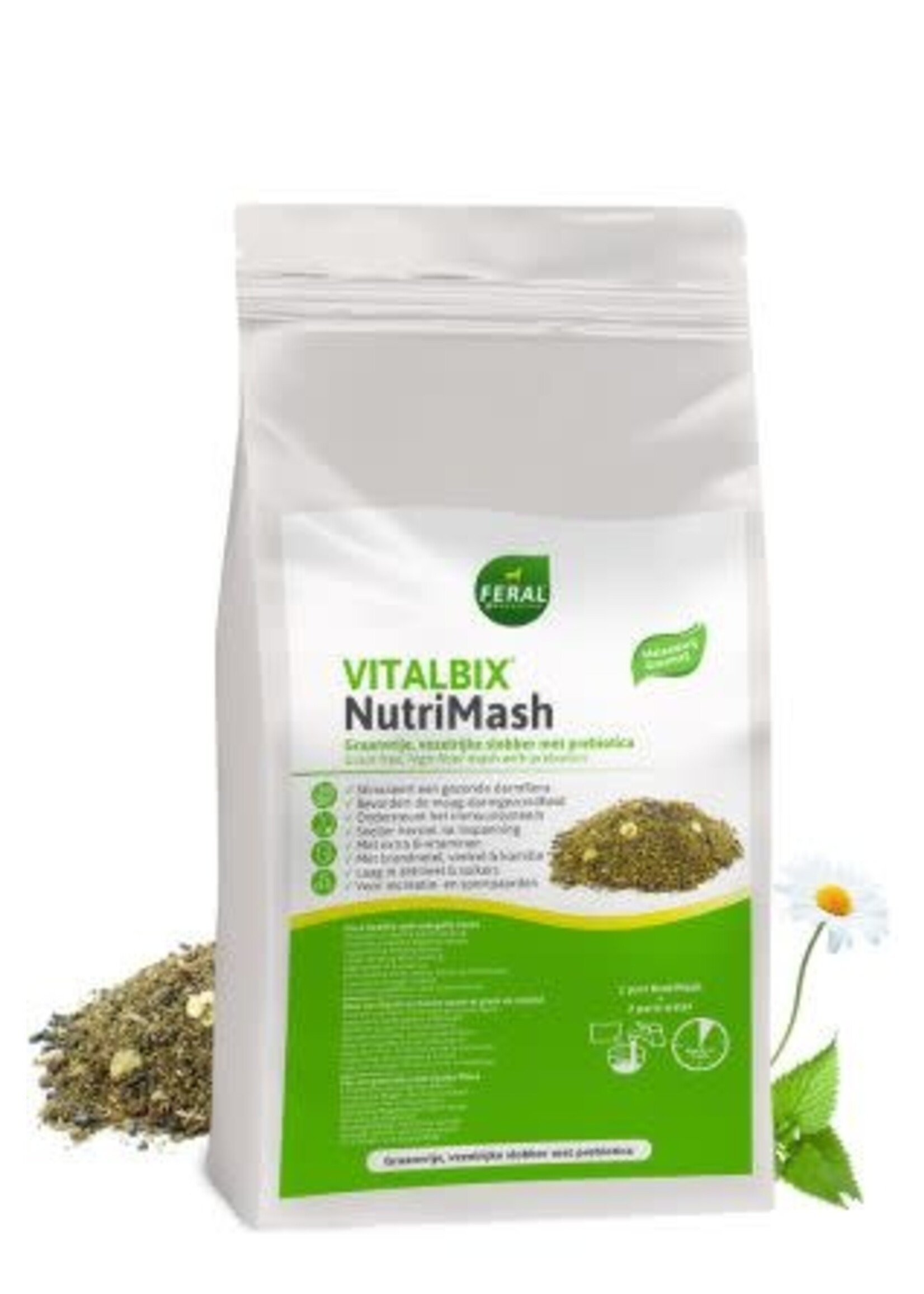 Vitalbix Vitalbix NutriMash 14 kg | Mash riche en fibres sans céréales pour la récupération et le soutien digestif
