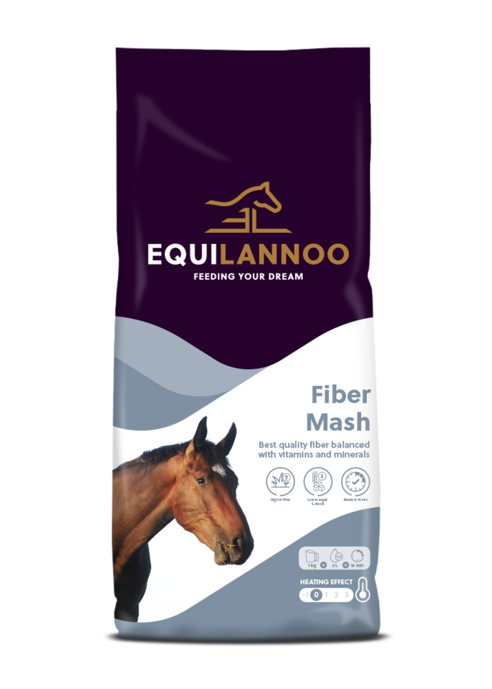 Equilannoo EQL Fiber Mash 20 kg | For recovery and digestive support