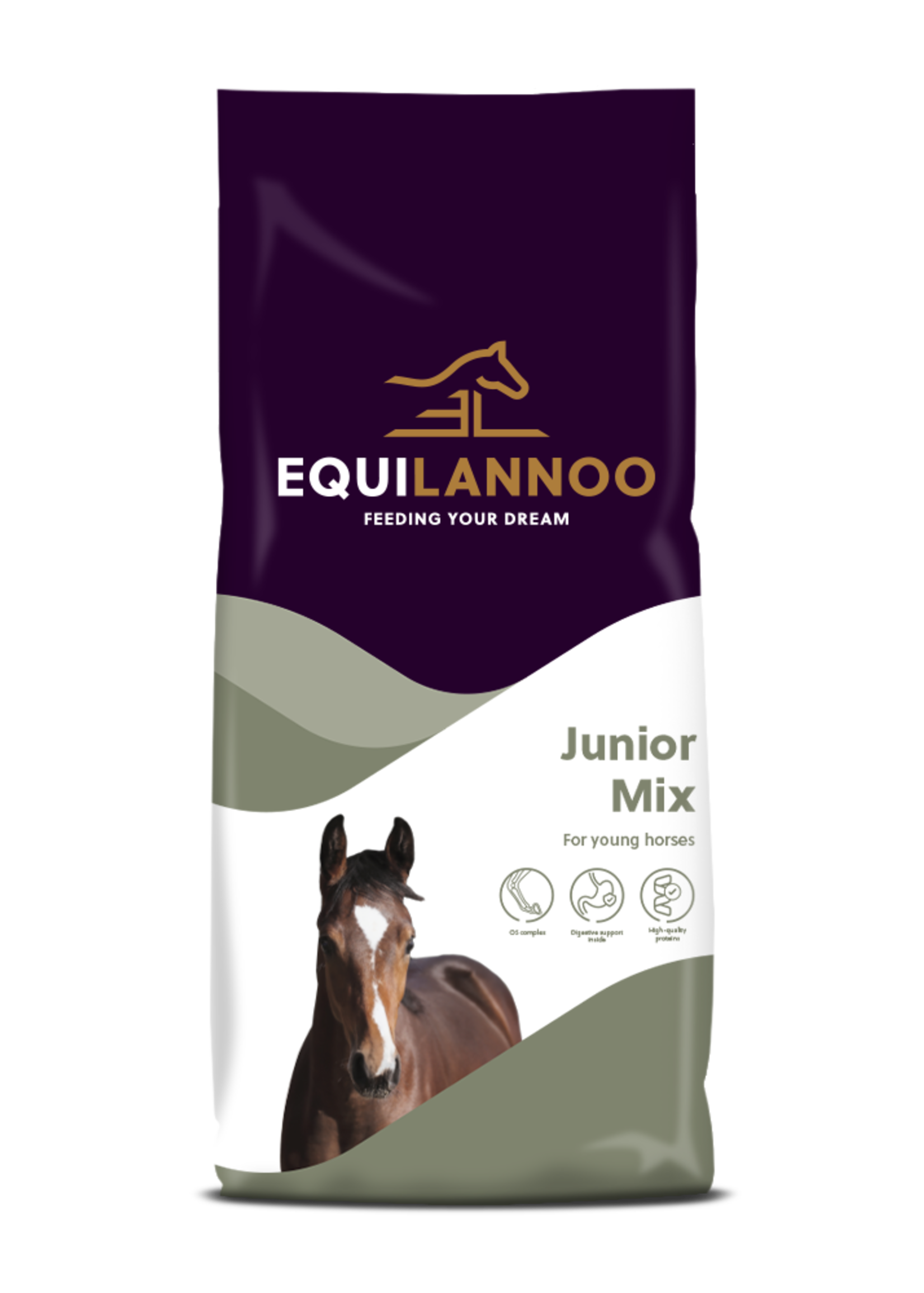 Equilannoo EQL Junior Mix 20 kg | Pour une croissance équilibrée des jeunes chevaux