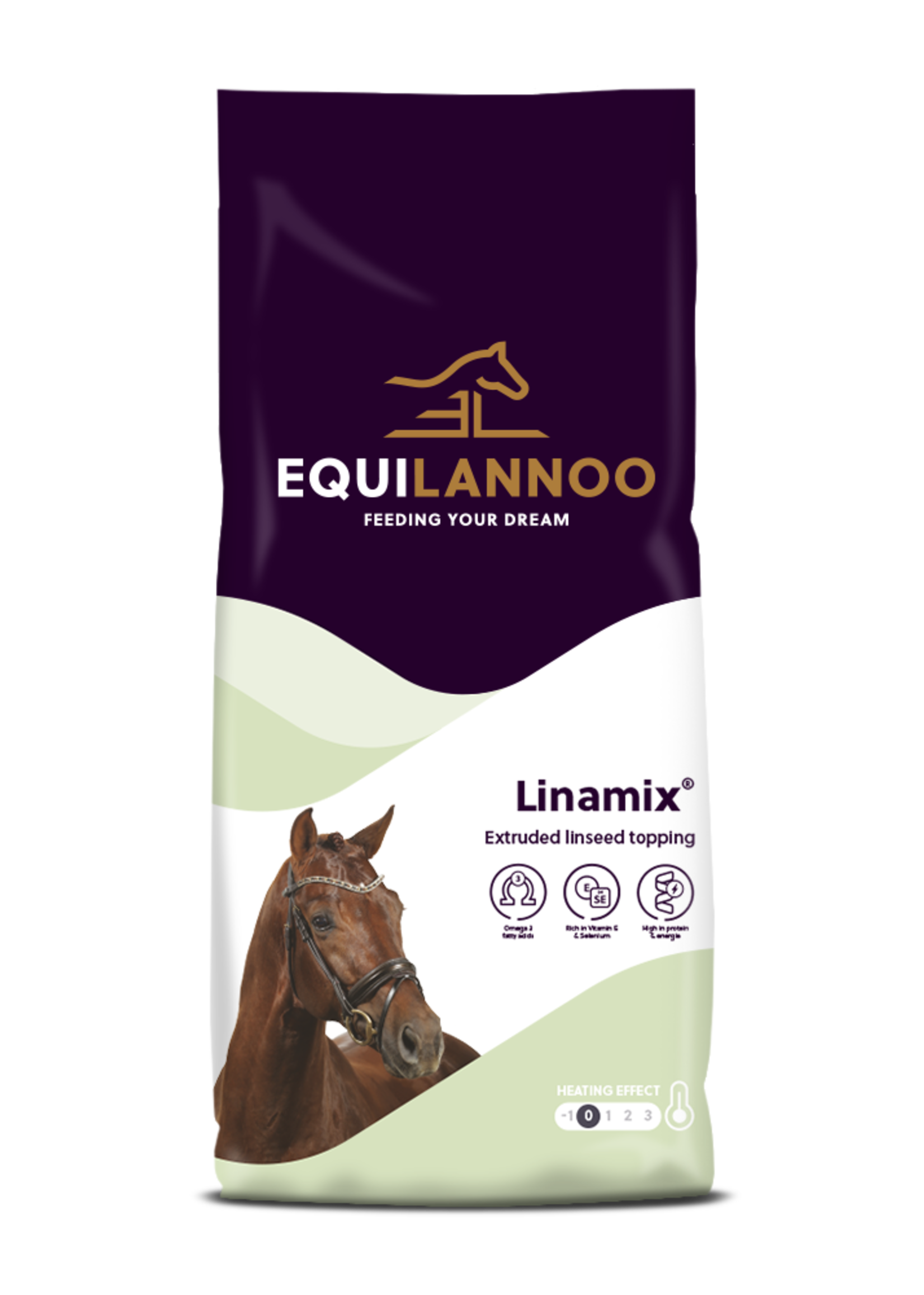 Equilannoo EQL Linamix 15 kg | Linseed topping for condition and digestion