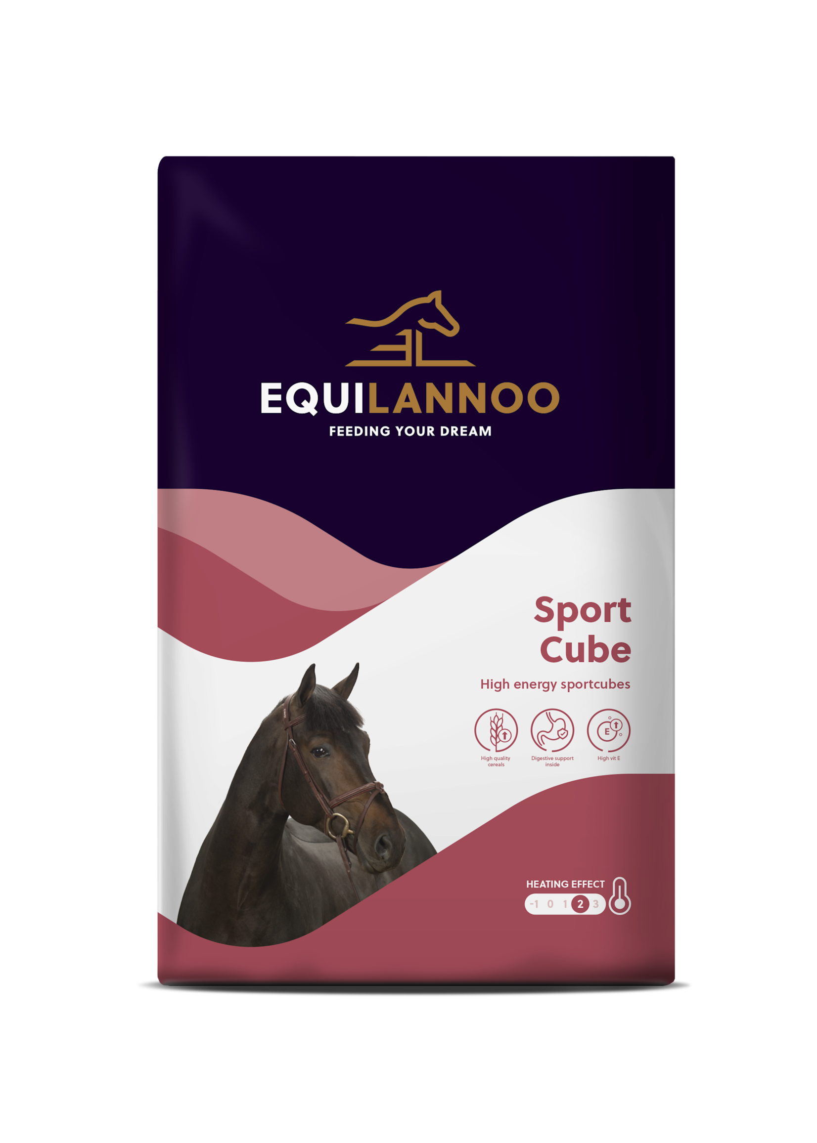 Equilannoo EQL Sport Cube 20 kg | Voor sportpaarden in middelzware tot zware arbeid