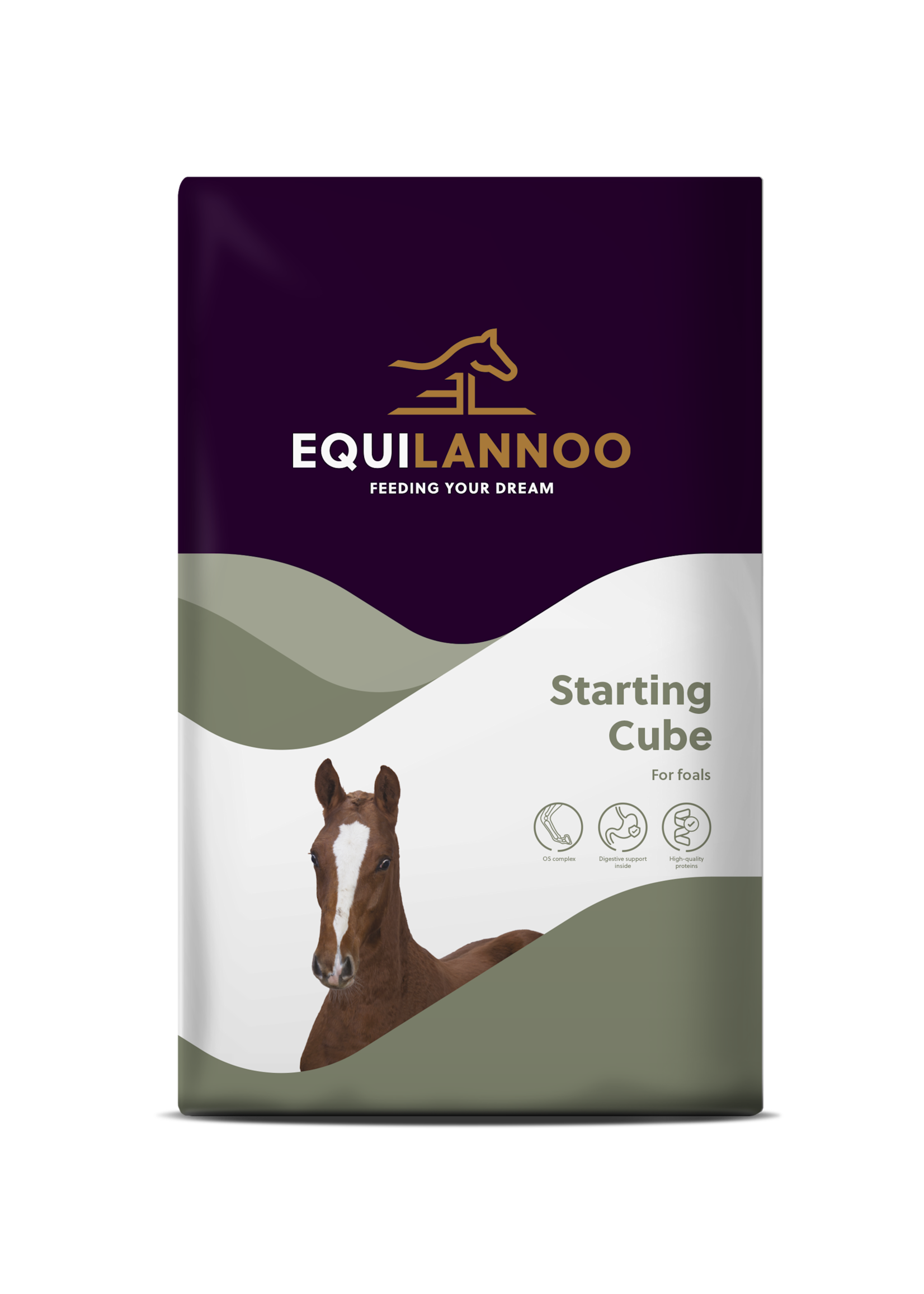 Equilannoo EQL Starting Cube 20 kg | Voor veulens rond de speenperiode