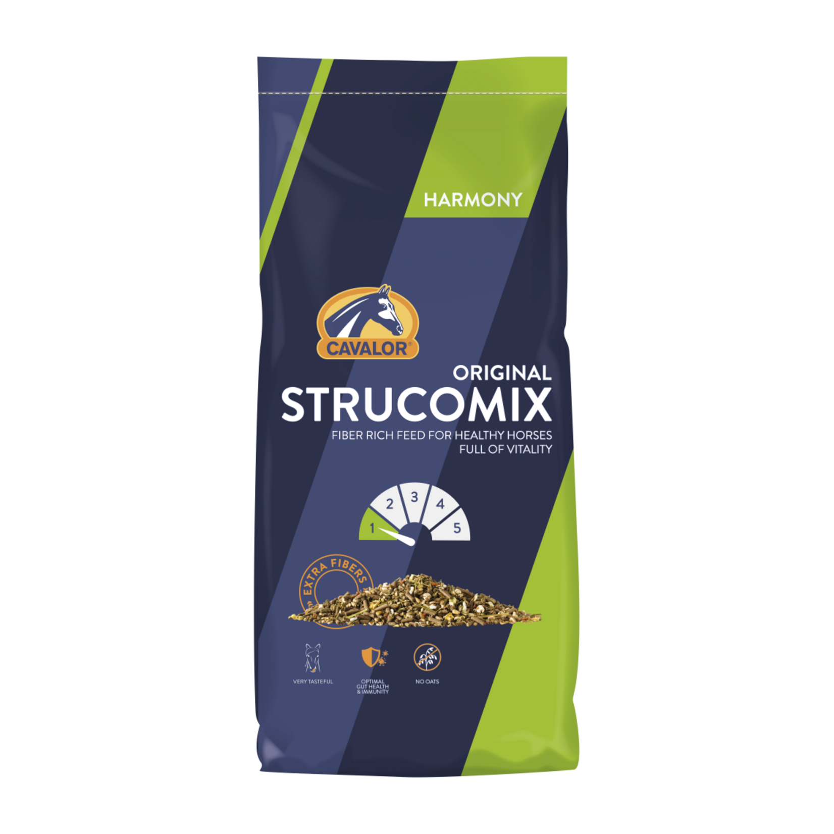 Cavalor Cavalor Strucomix Original 15 kg | Muesli riche en fibres pour soutenir la digestion