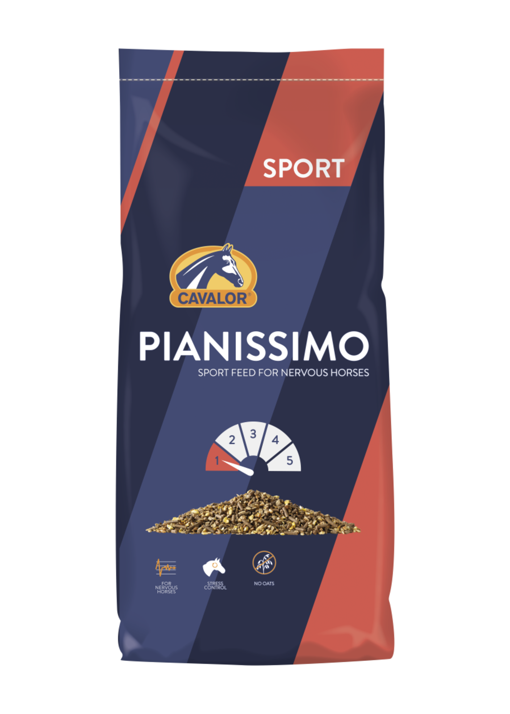 Cavalor Cavalor Pianissimo 20 kg | Voor gevoelige en nerveuze paarden