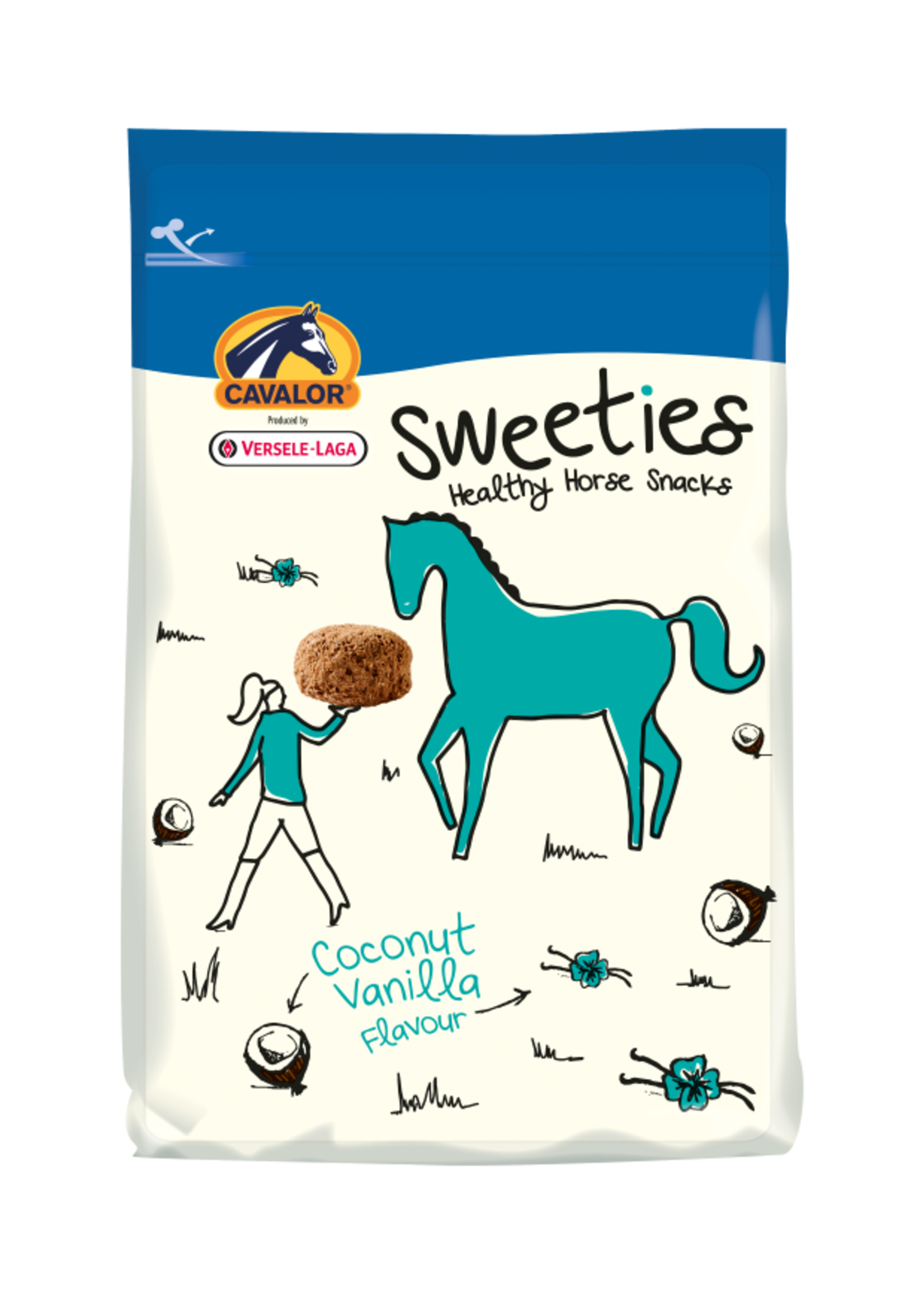 Cavalor Cavalor Sweeties 750 g – smakelijke beloningssnack voor paarden