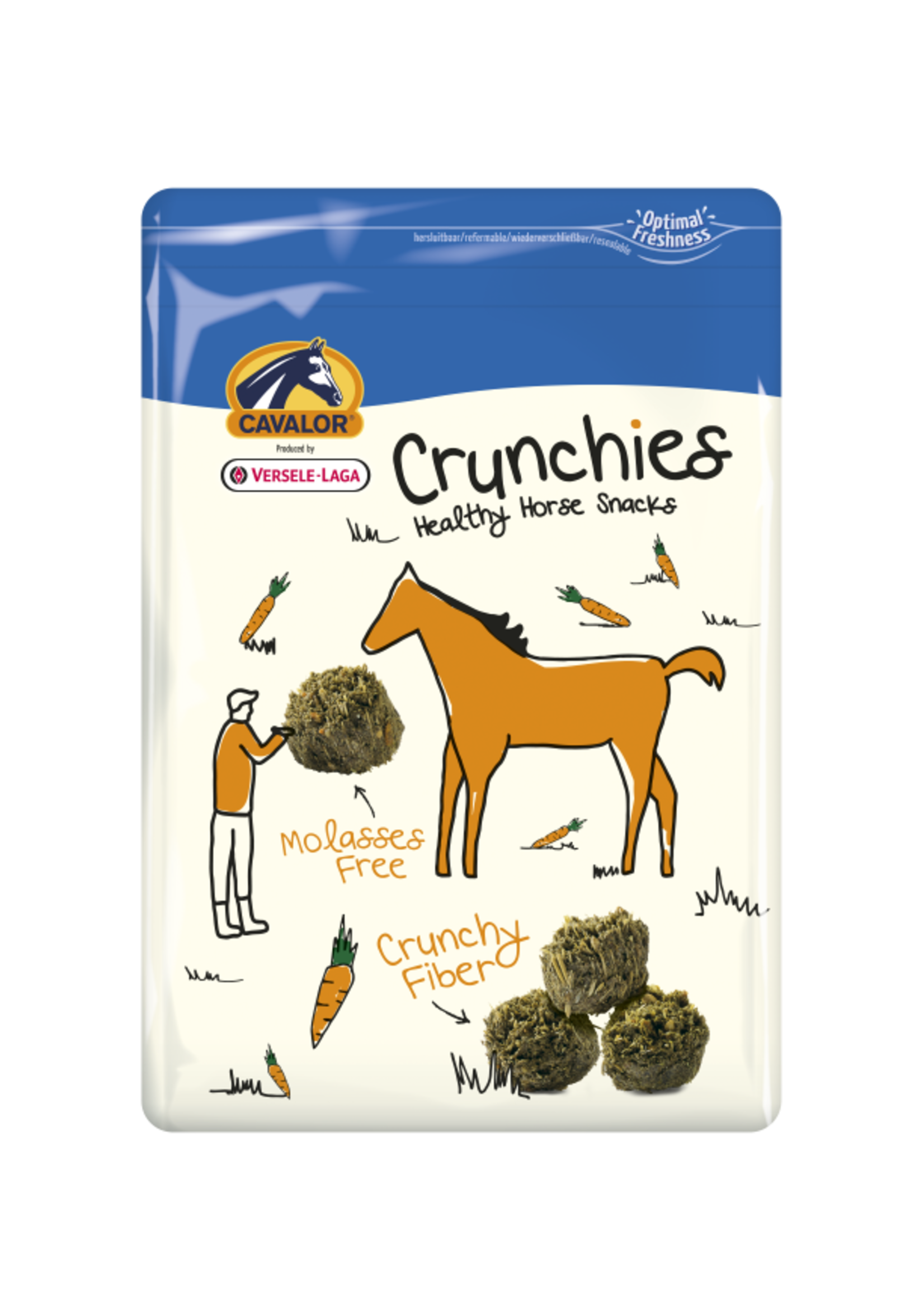 Cavalor Cavalor Crunchies 1,5 kg | Délicieuse récompense pour chevaux et poneys