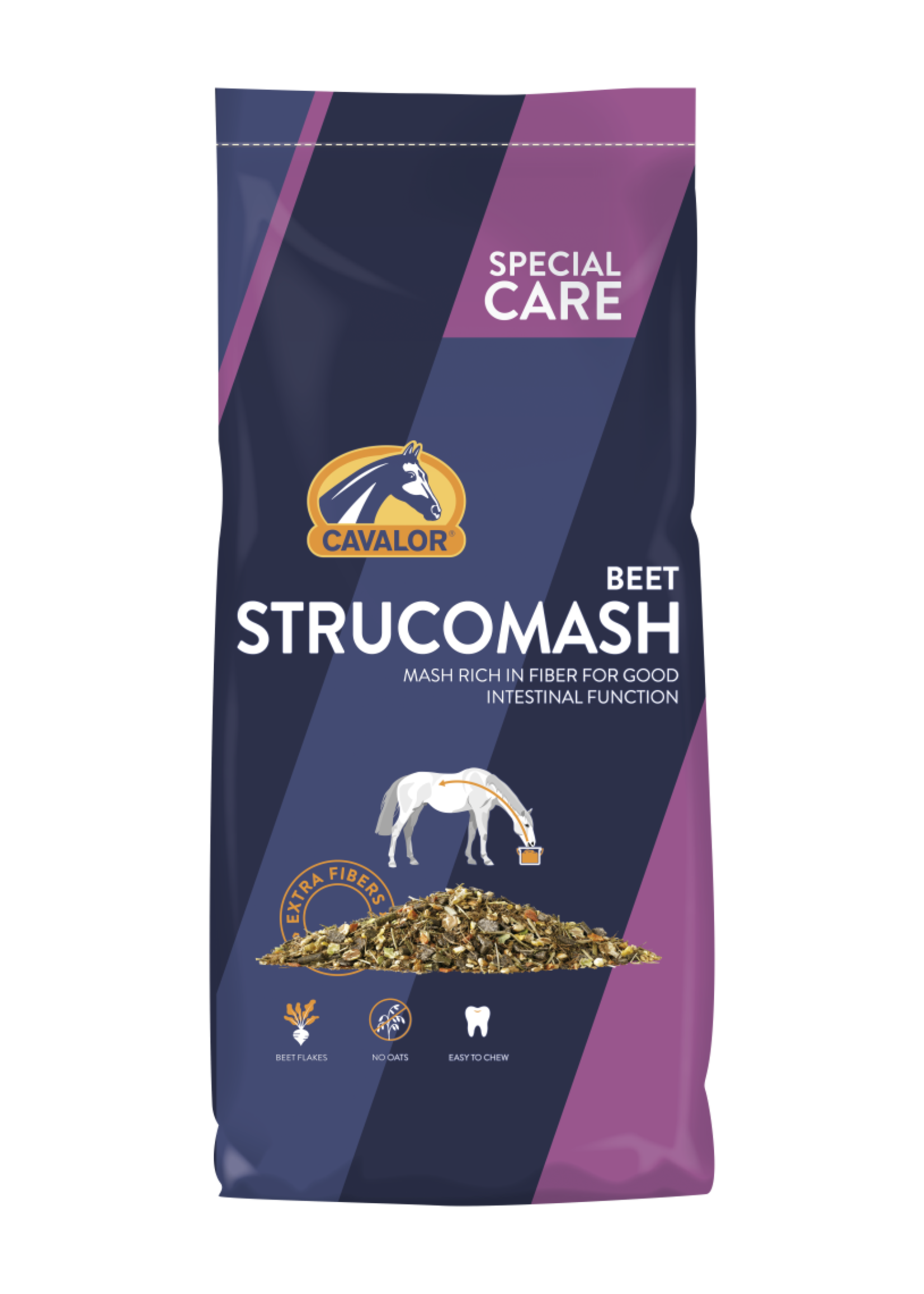 Cavalor Cavalor Strucomash Beet 15 kg | Voor spijsvertering en extra vezels
