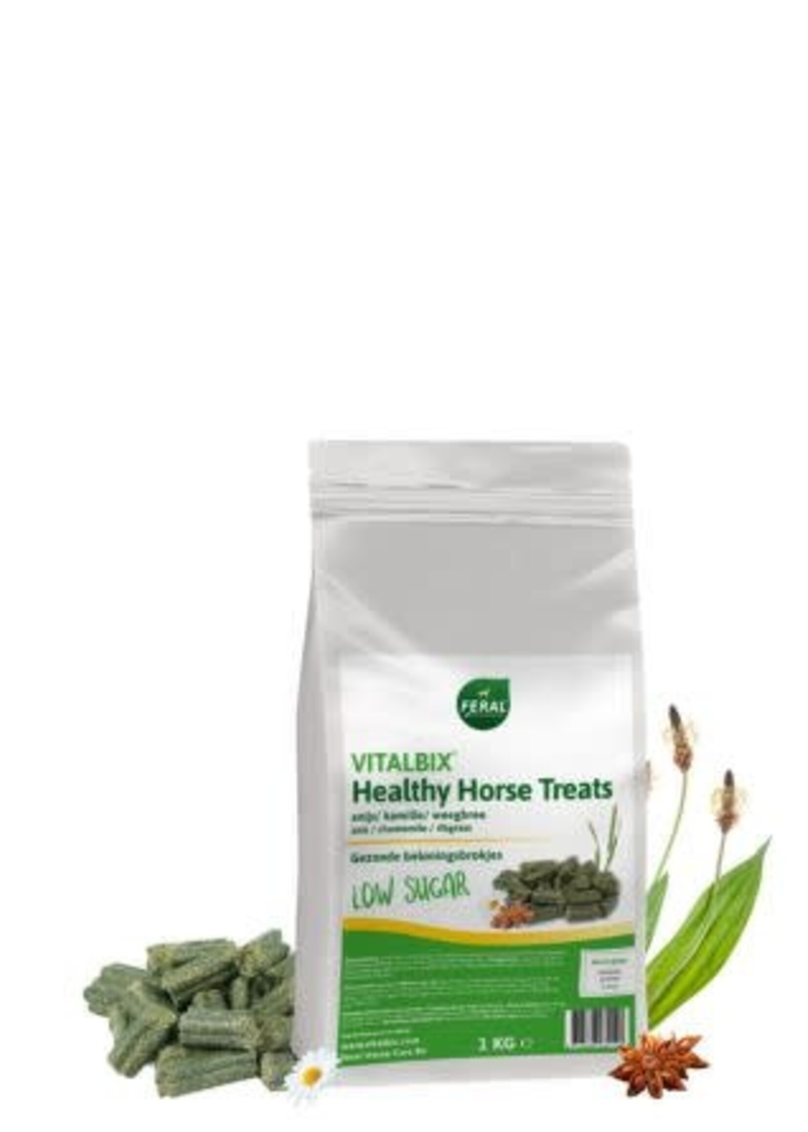 Vitalbix Vitalbix Healthy Horse Treats Anis 1 kg | Friandise saine pour chevaux et poneys