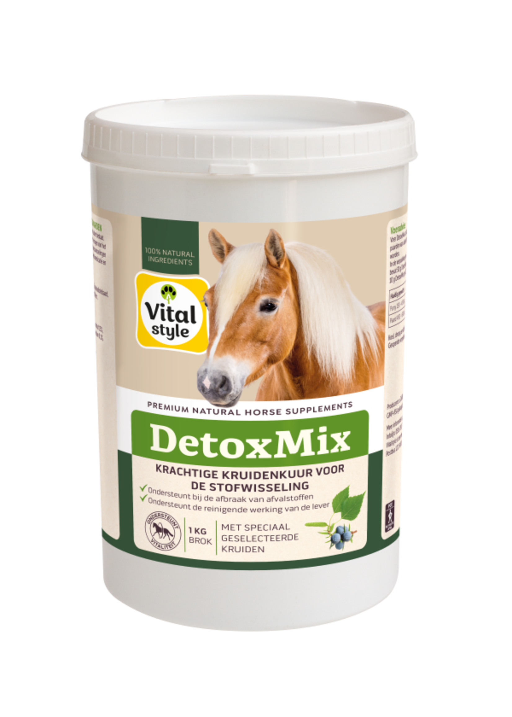 Vitalstyle Vitalstyle Detox Mix 1 kg – kruidensupplement voor detox en ondersteuning