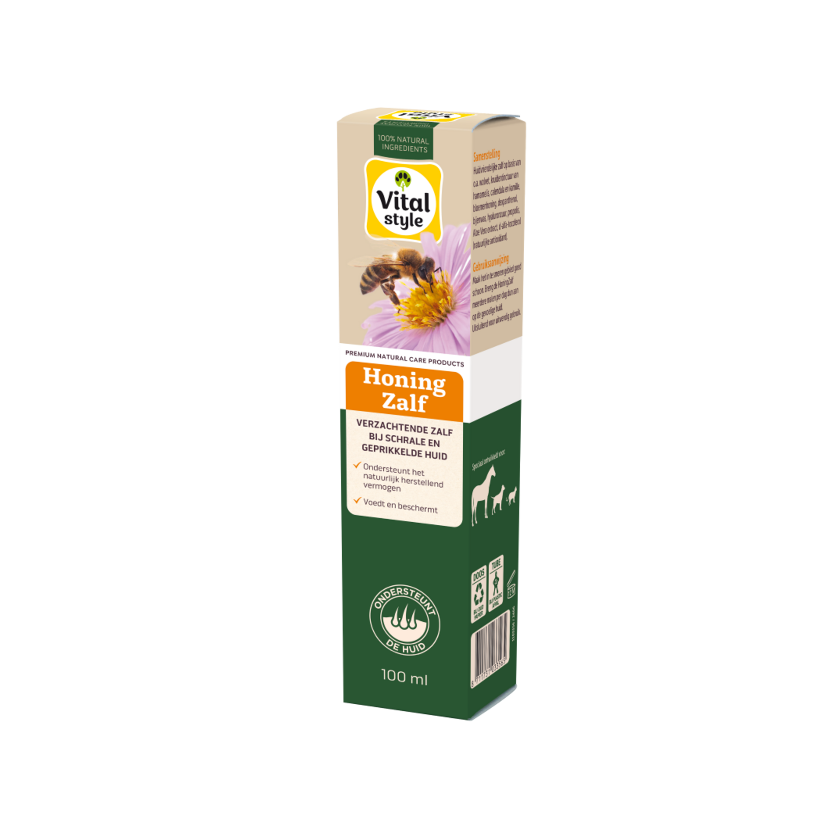 Vitalstyle Vitalstyle Honey Ointment 100 ml | For soothing and protecting sensitive skin