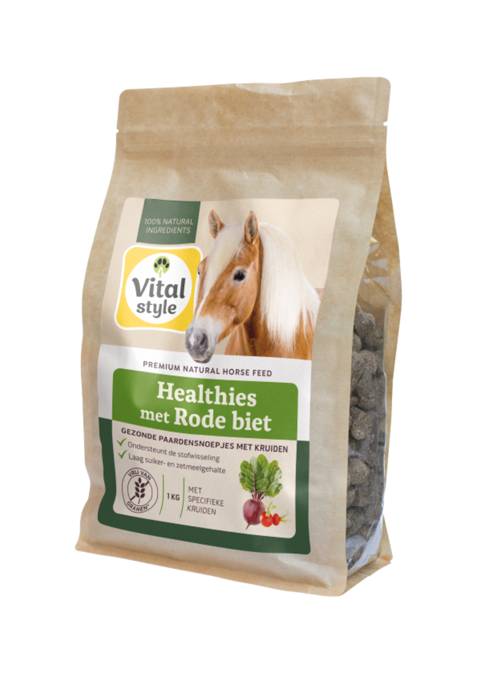 Vitalstyle VitalStyle Healthies à la Betterave Rouge 1 kg | Friandise saine avec soutien du métabolisme