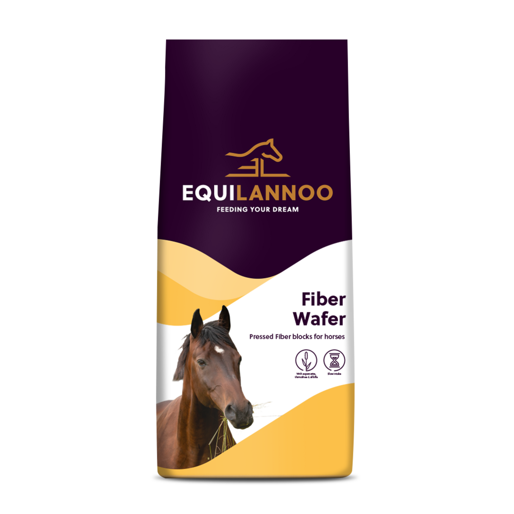 Equilannoo EQL Fiber Wafer 15 kg | Voor extra structuur en een vezelrijk rantsoen