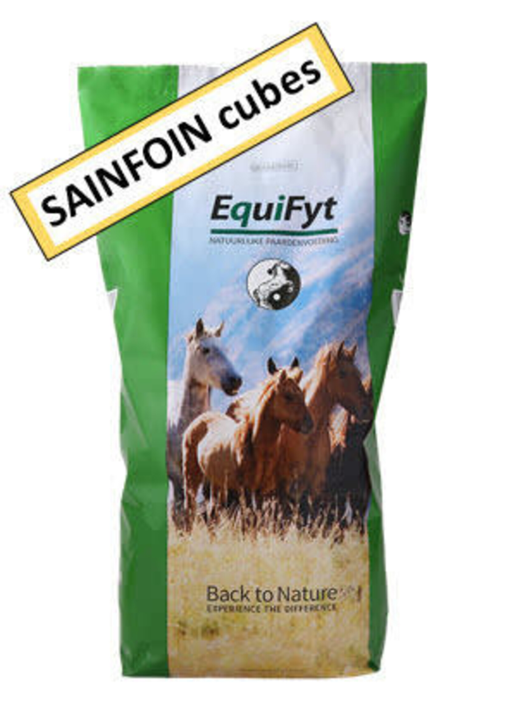 Equifyt EquiFyt Sainfoin Cubes 20 kg | For extra fibre and digestive support