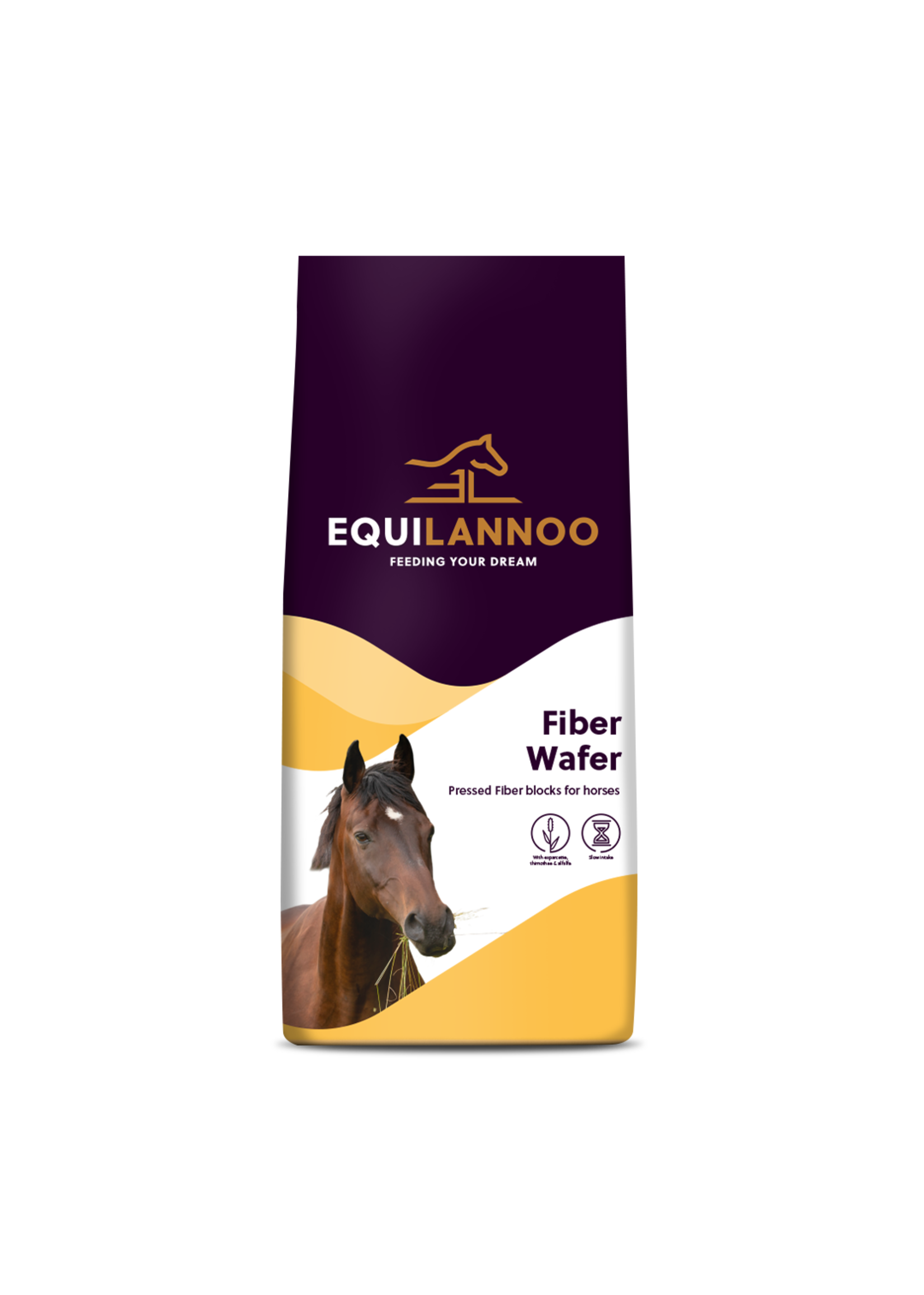Equilannoo EQL Fiber Wafer 15 kg | Voor extra structuur en een vezelrijk rantsoen