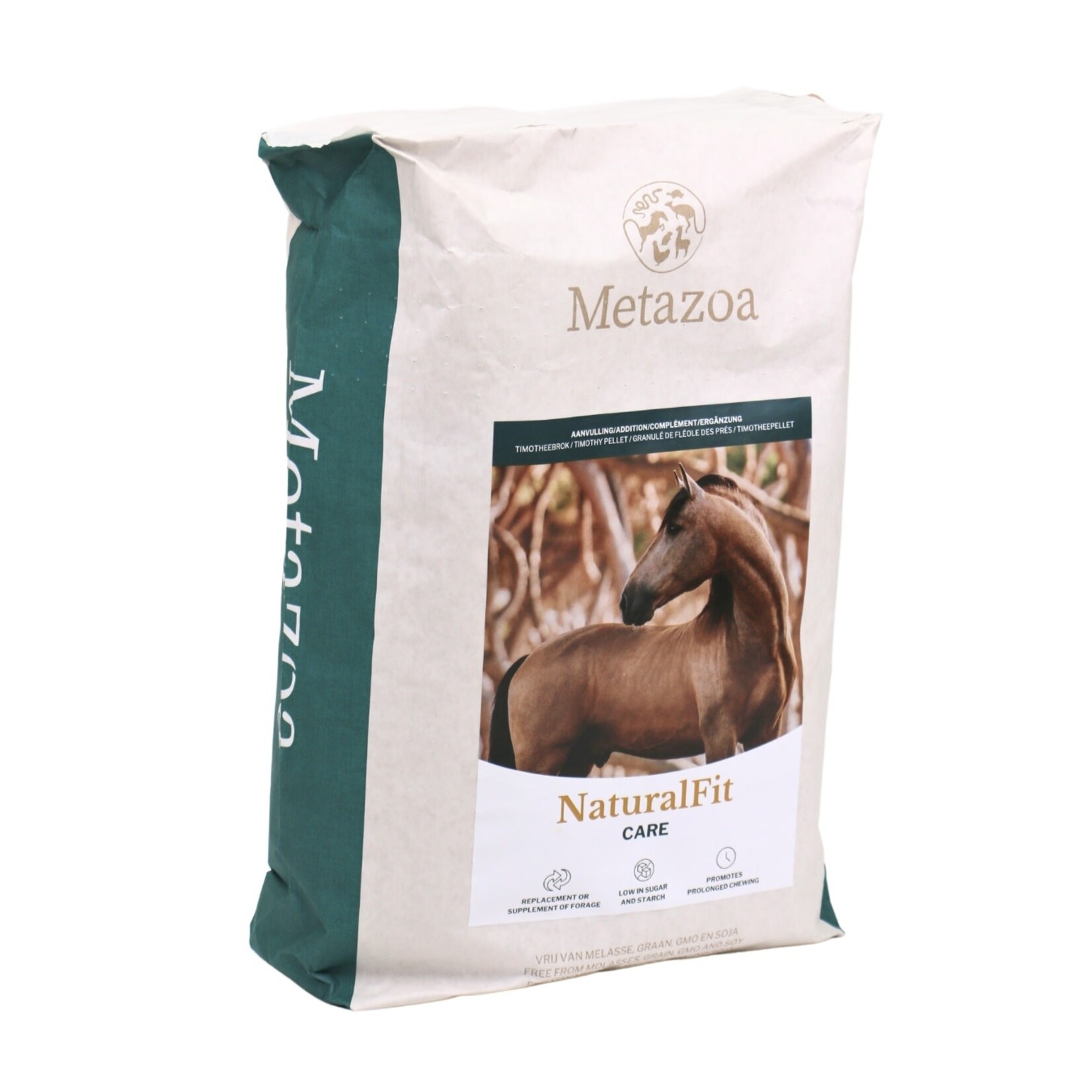 Metazoa Metazoa NaturalFit Care 15 kg | Comme complément de fourrage et pour favoriser la mastication