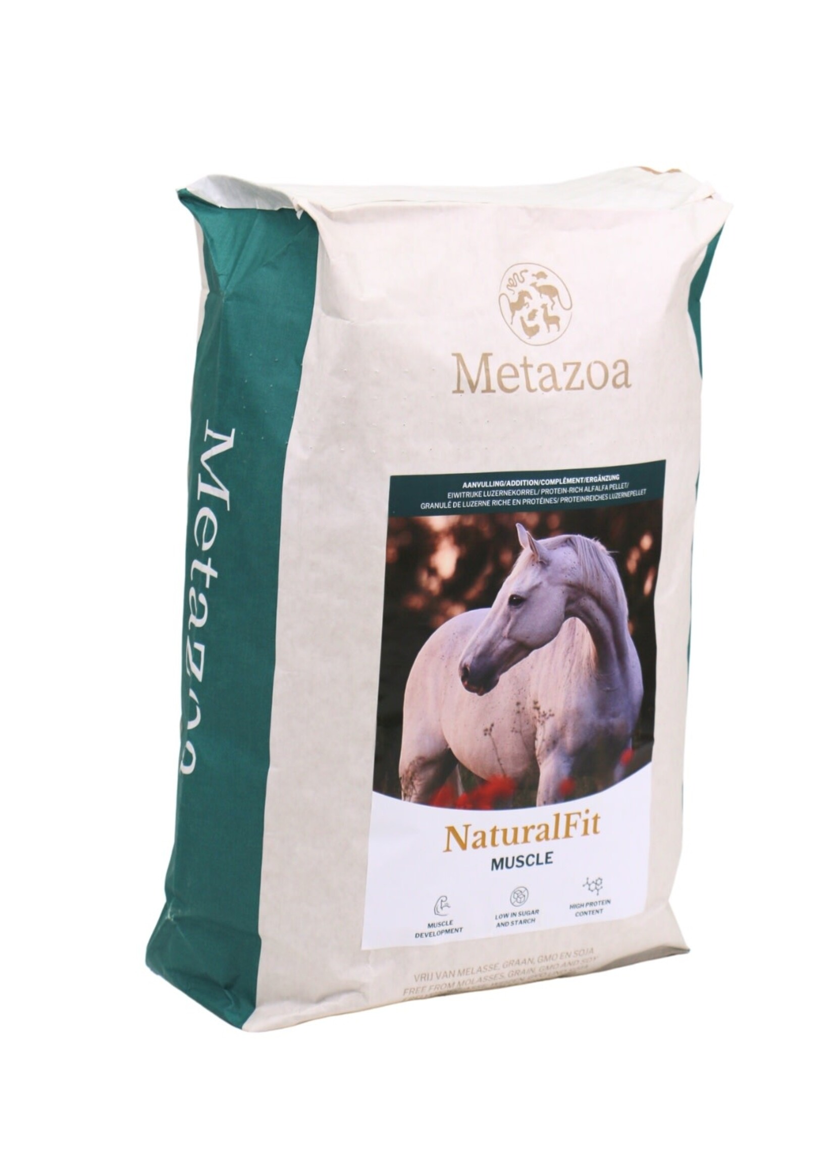 Metazoa Metazoa NaturalFit Muscle 15 kg | Voor spierontwikkeling en conditiebehoud