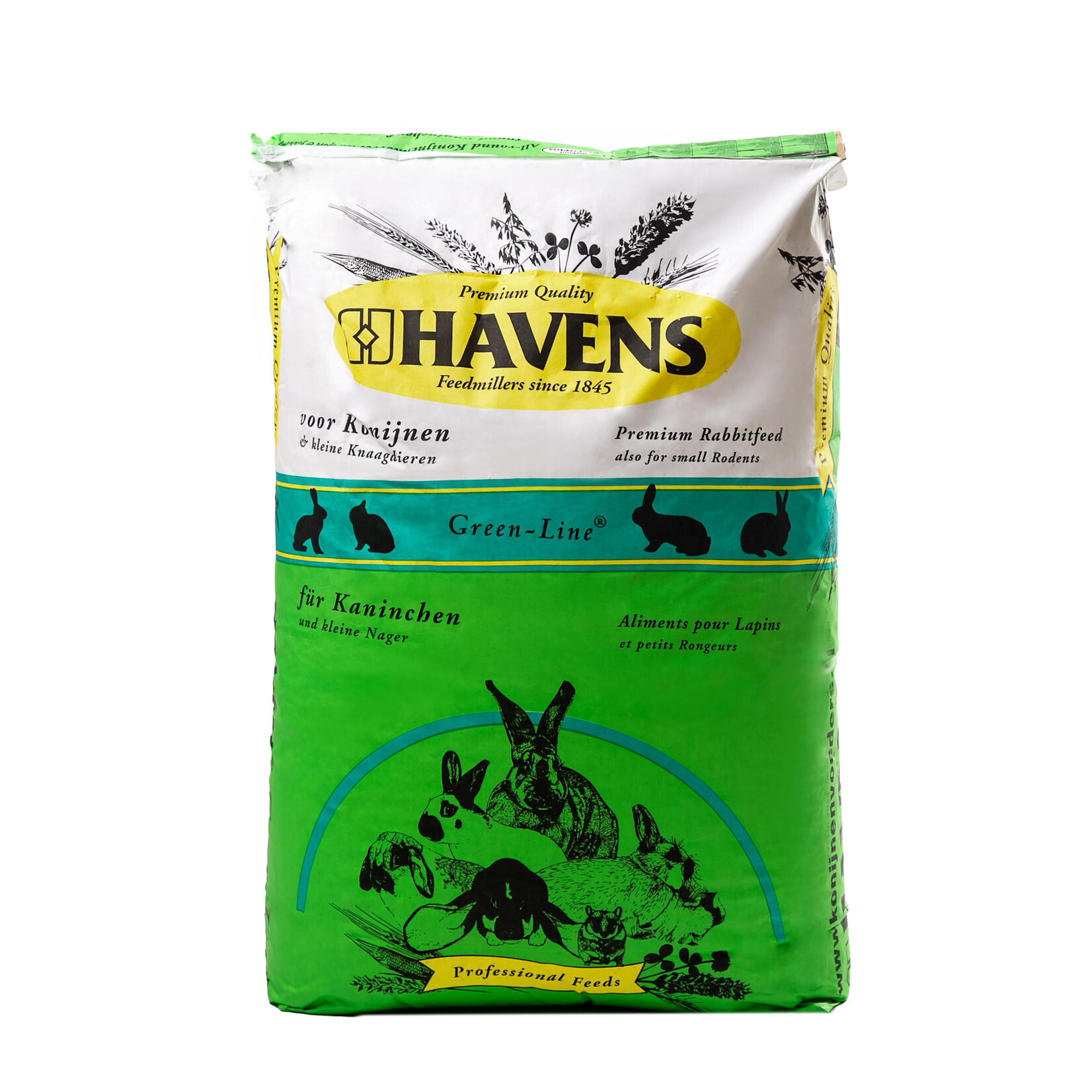 Havens Havens Rabbit Hobby Pro 25kg | Complete rabbit feed for healthy condition and digestive support