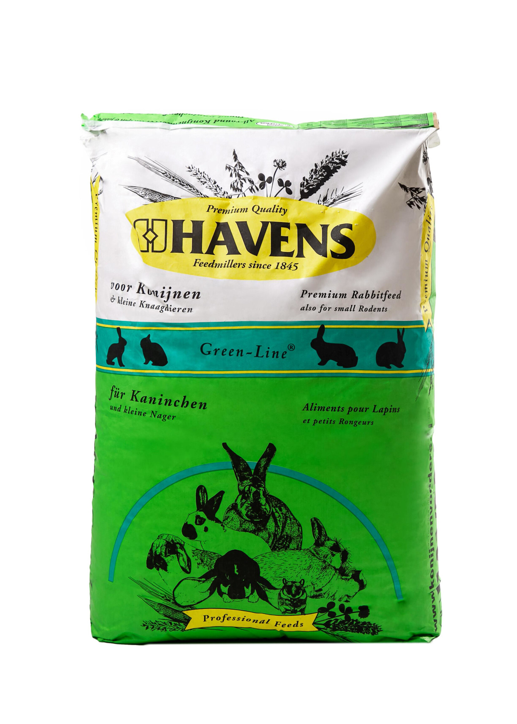 Havens Havens Rabbit Hobby Pro 25kg | Complete rabbit feed for healthy condition and digestive support