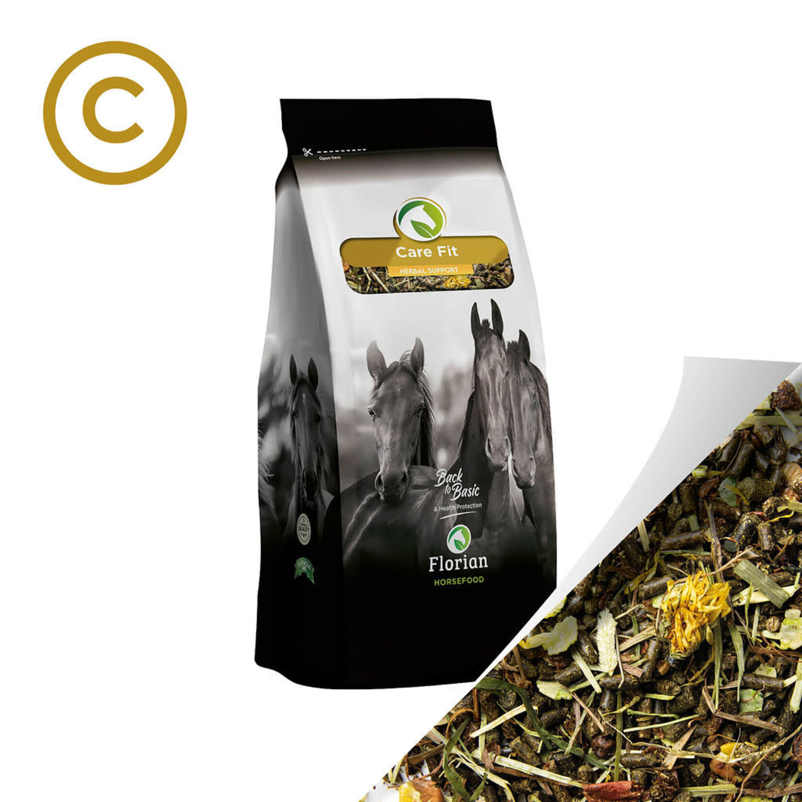 Florian Florian Care Fit 18 kg | Maintenance Muesli for Healthy Condition and Balanced Nutrition