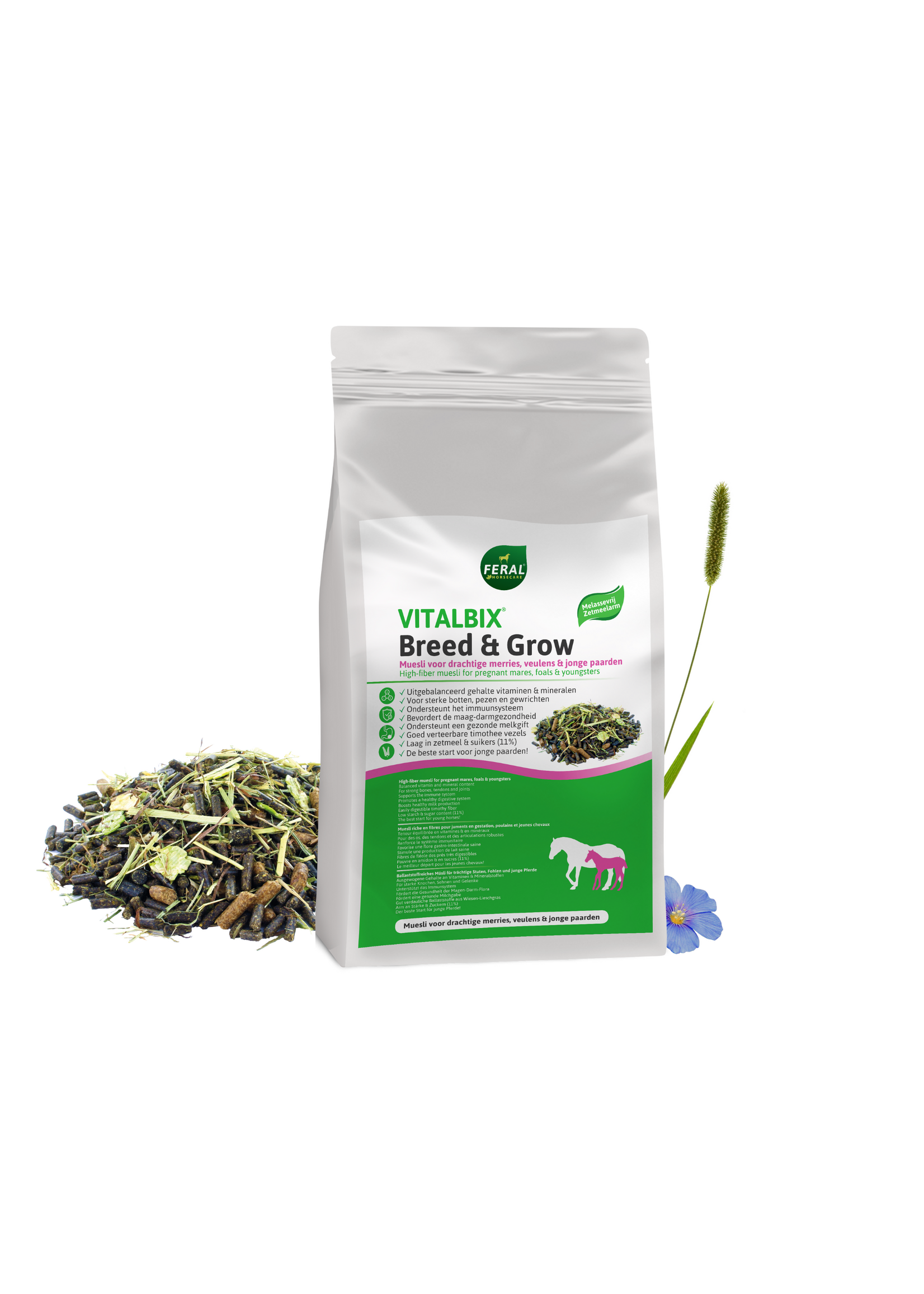 Vitalbix Vitalbix Breed & Grow 20 kg | Voor een sterke groei en ontwikkeling