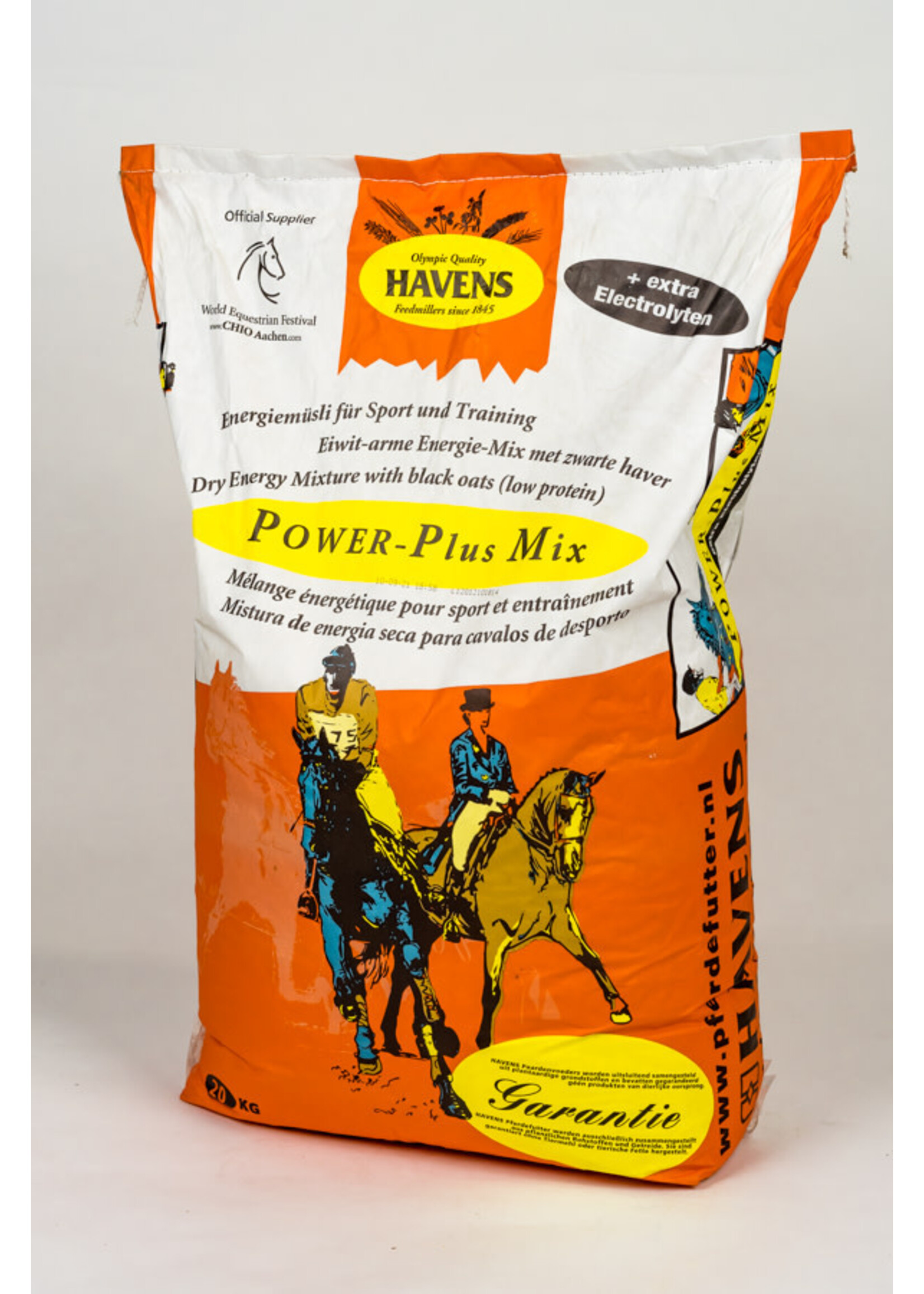 Havens Havens Power Plus Mix 20 kg | Voor extra energie en topprestaties
