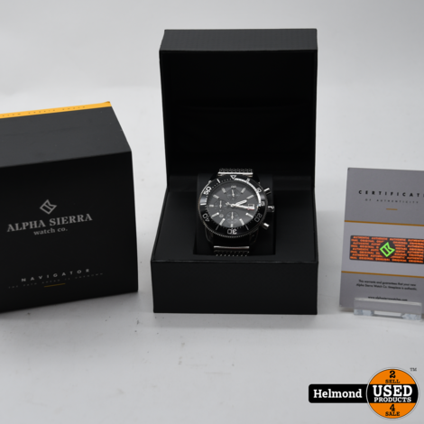 Alpha Sierra Navigator BSM01 Heren Horloge | ZGAN