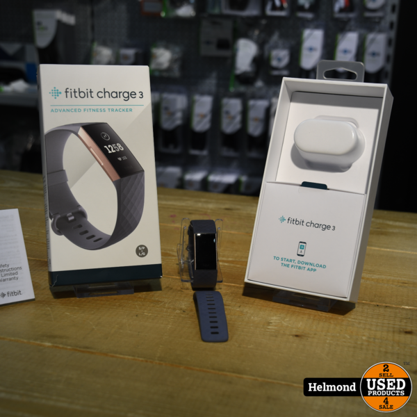 Penelope Enten Bovenstaande Fitbit FB409 Charge 3 Smartwatch Roze | Nette Staat - Used Products Helmond