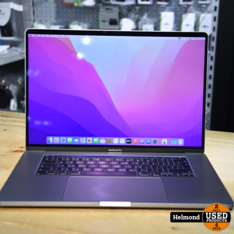 MacBook Pro 2019 16 inch i7, 16Gb, 512 Gb Grijs | Nette Staat