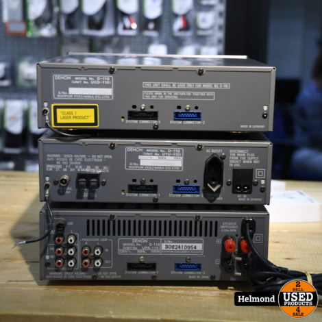 Denon UTU-110 CD-Radio Combinatie | Excl. Equalizer